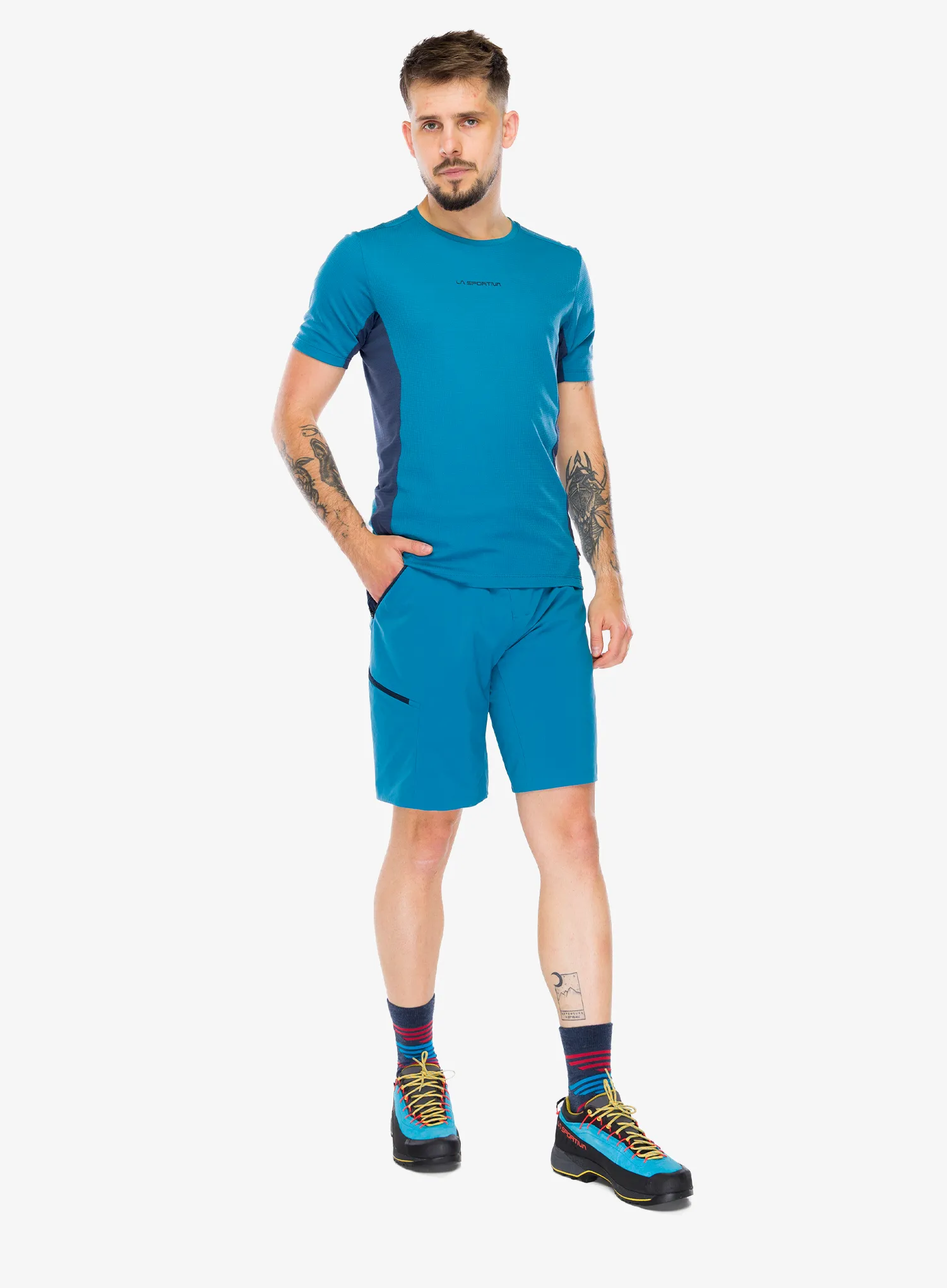 Шорти туристичні La Sportiva Monument Shorts - lake/night sky