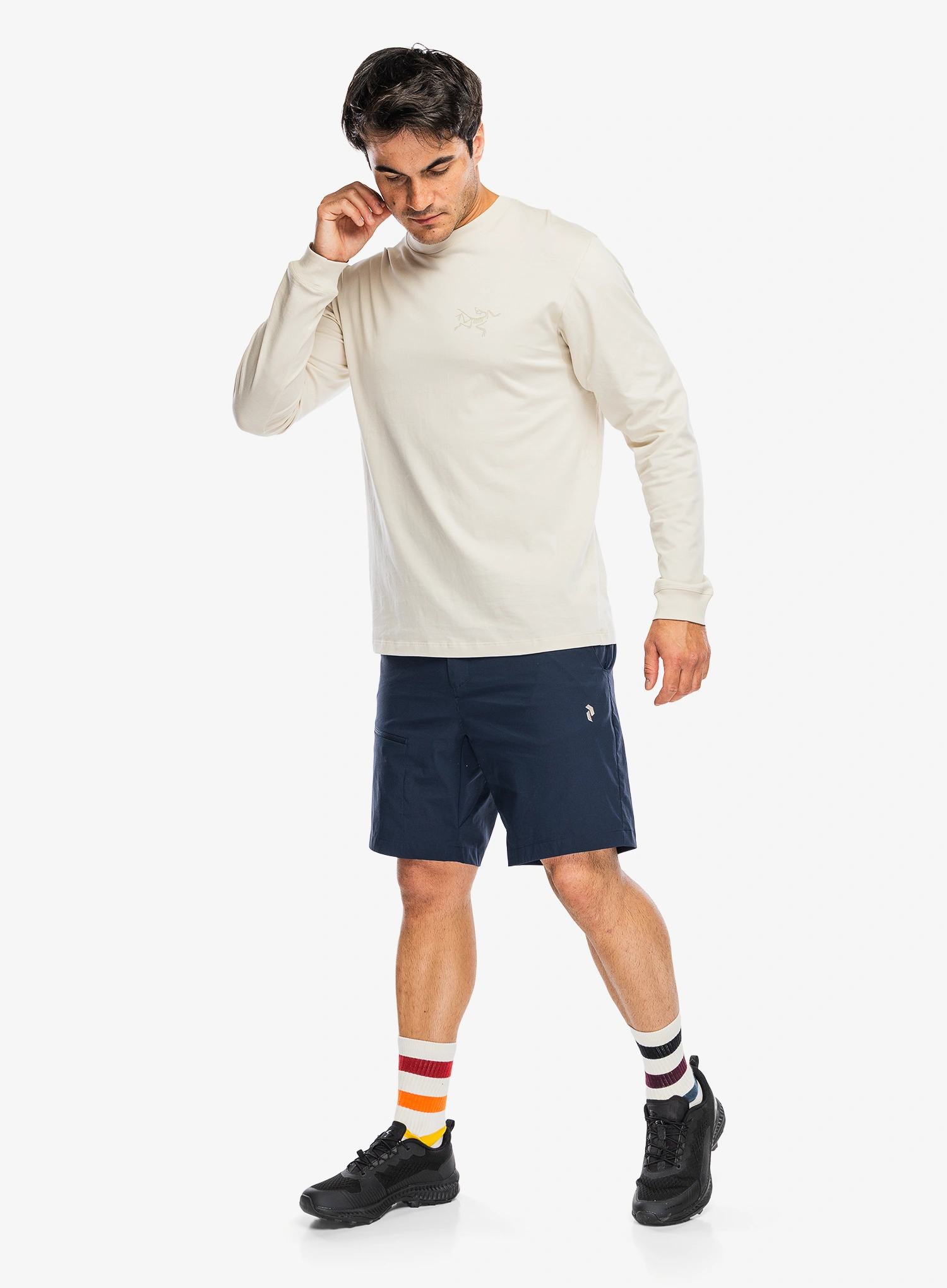 Шорти туристичні Peak Performance Iconiq Shorts - blue shadow