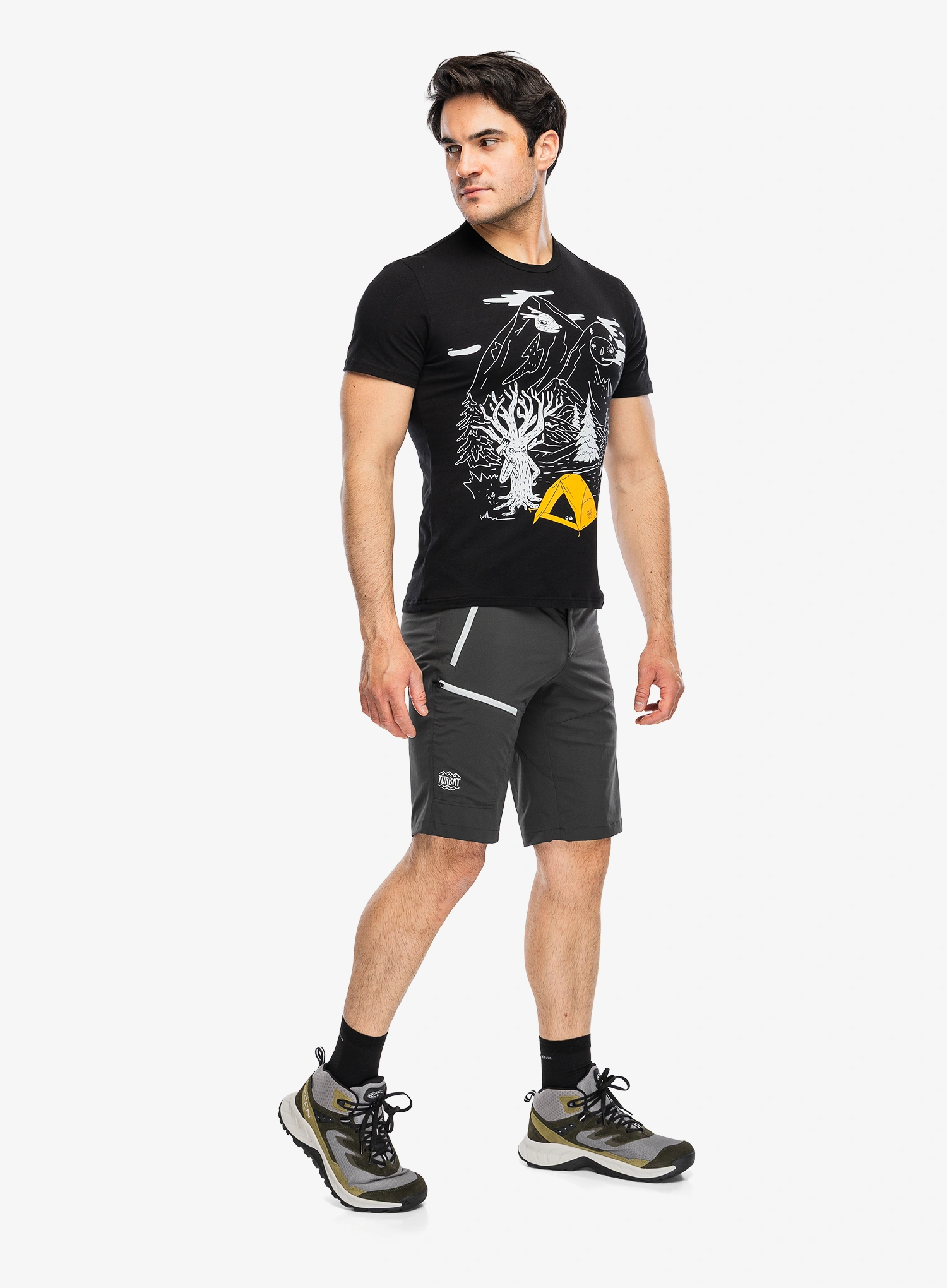 Шорти туристичні Turbat Prut Trek Shorts - raven black