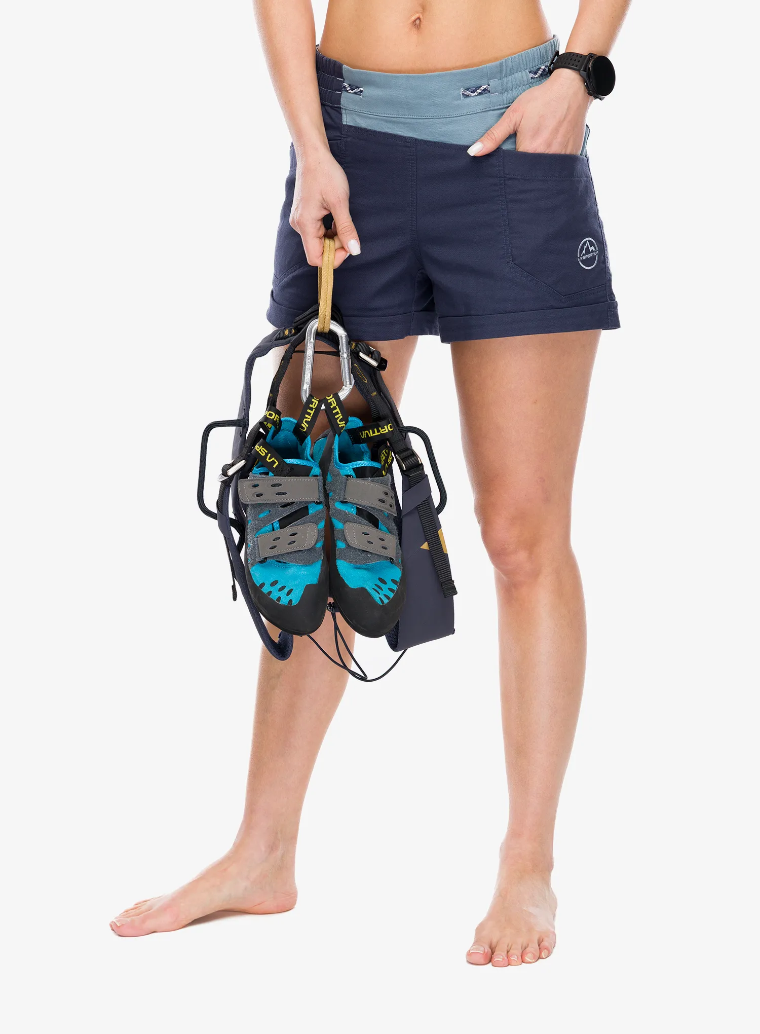 Шорти для скелелазіння жіночі La Sportiva Bolt Short - night sky/limestone
