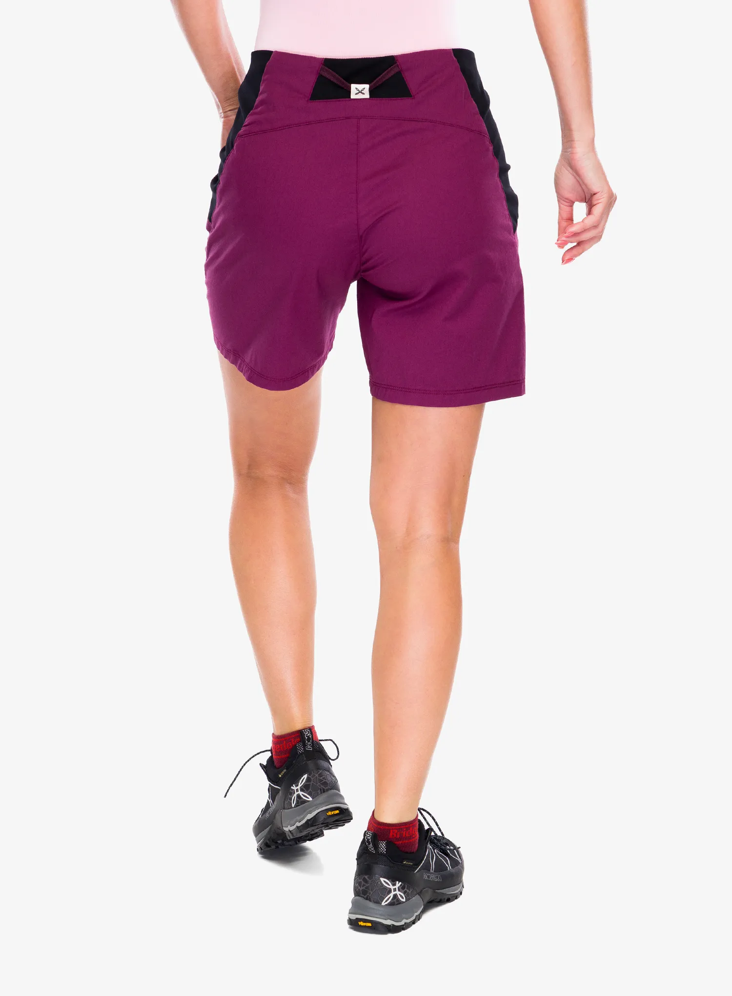 Шорти для скелелазіння жіночі Montura Guna Shorts - faded wine red 