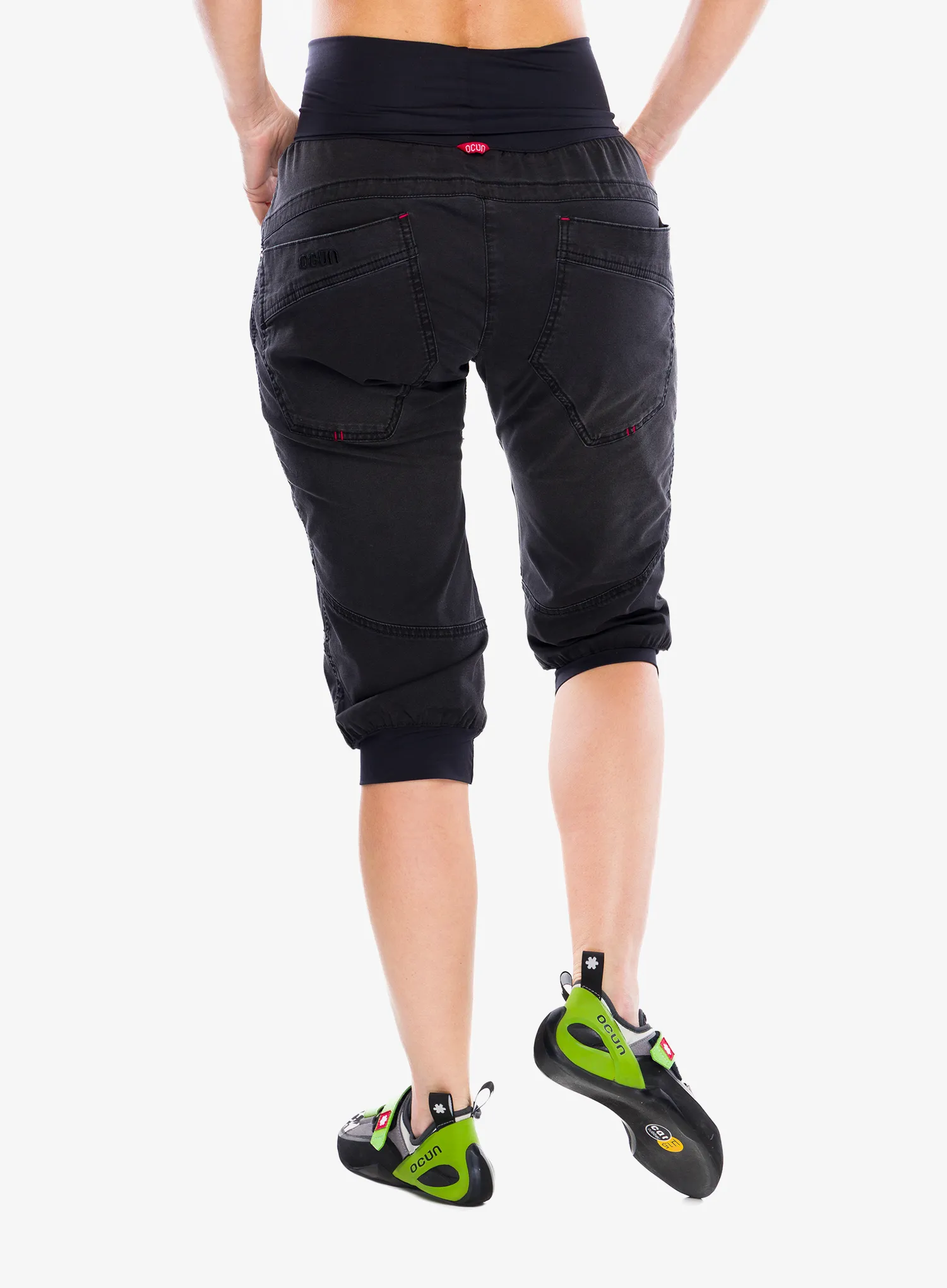 Шорти для скелелазіння жіночі Ocun Noya Jeans Organic Shorts - black