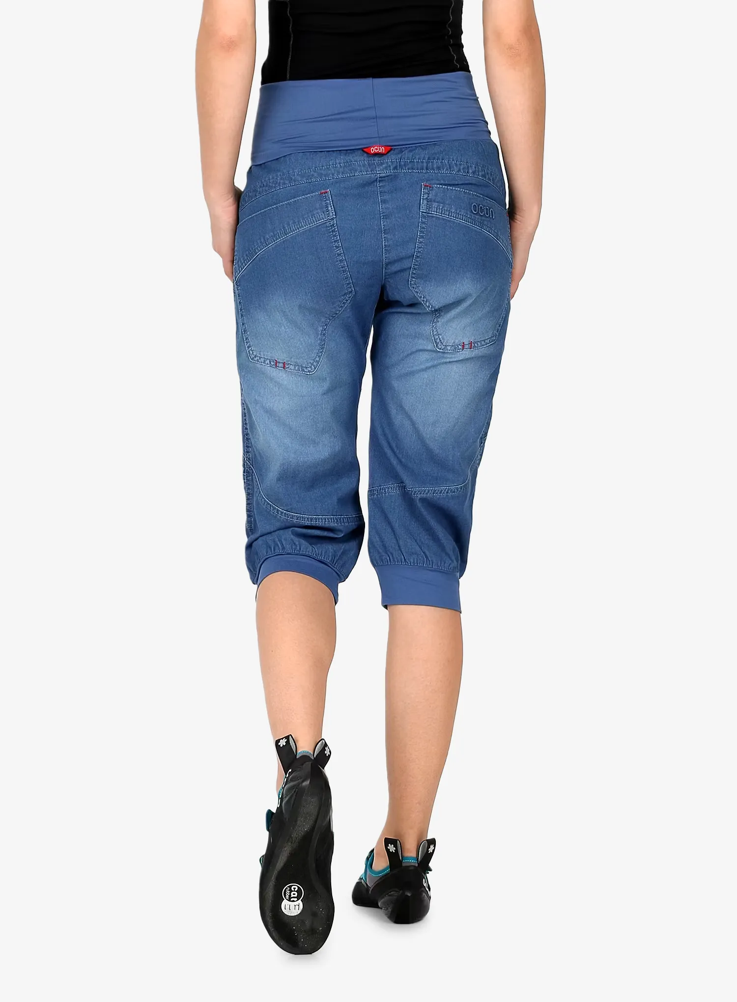 Шорти для скелелазіння жіночі Ocun Noya Short Jeans - middle blue