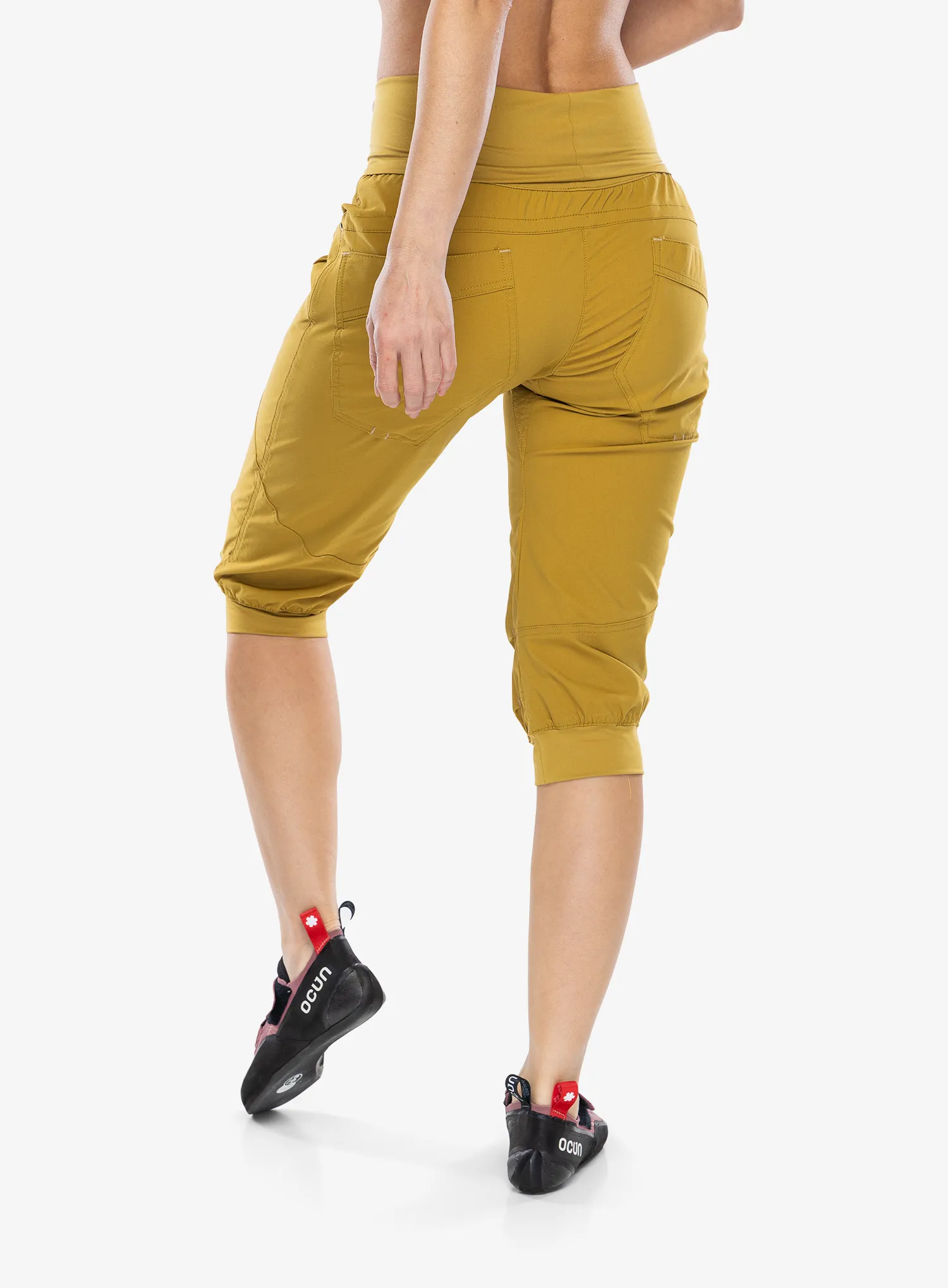 Шорти для скелелазіння жіночі Ocun Noya Shorts - yellow dried tobacco