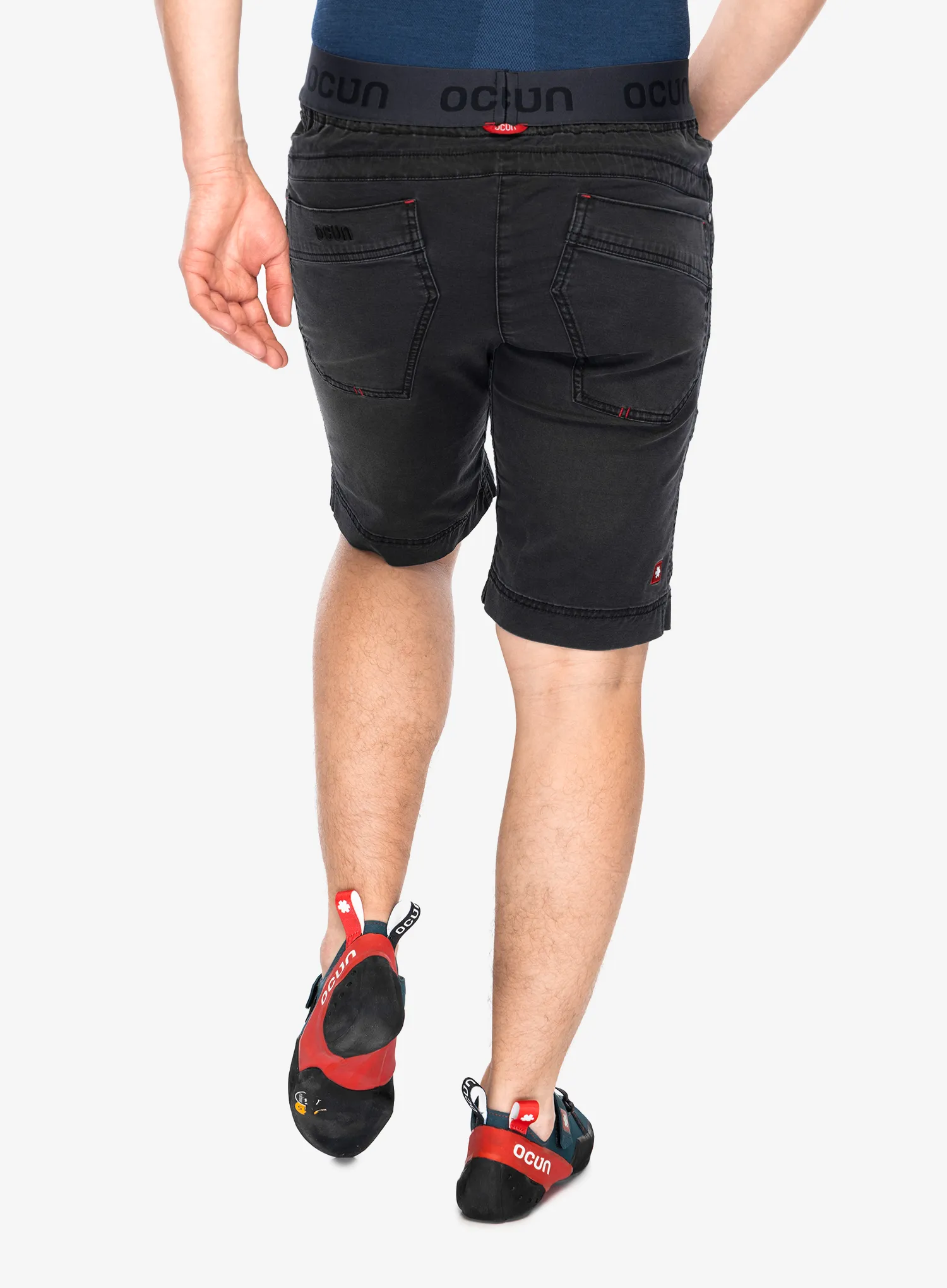 Шорти для скелелазіння Ocun Mánia Jeans Organic Shorts - black