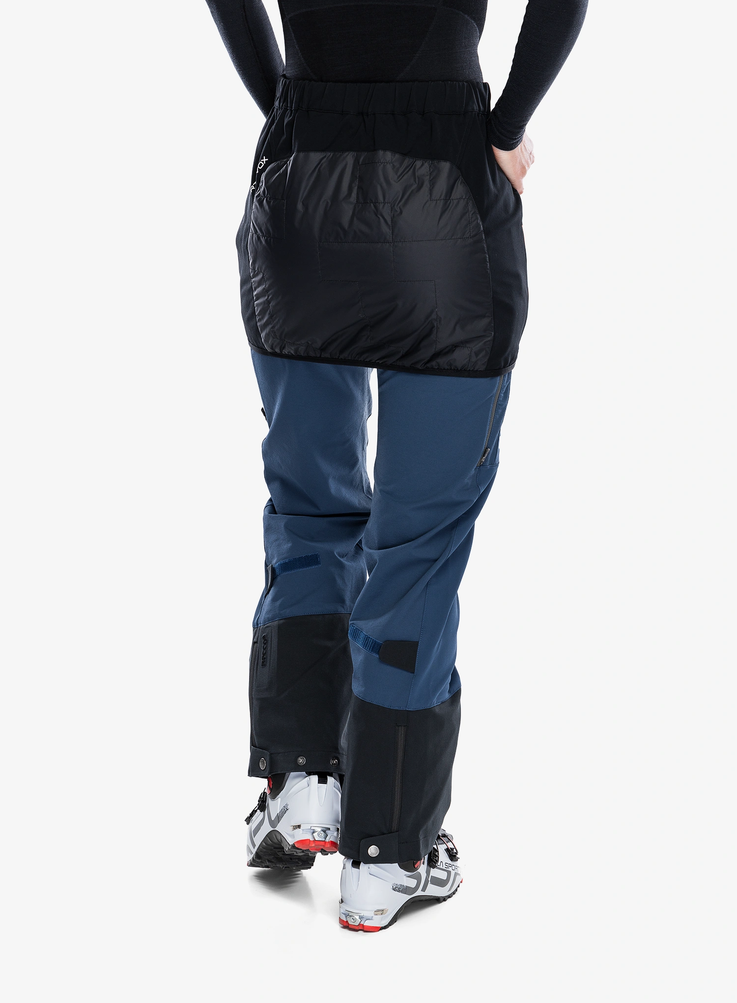 Спідниця утеплена Ortovox Swisswool Piz Boe Skirt - black raven