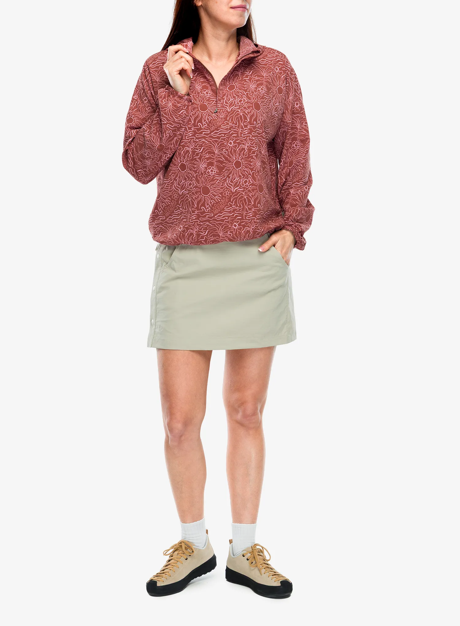 Спідниця туристична Royal Robbins Wilder Skort - lt khaki