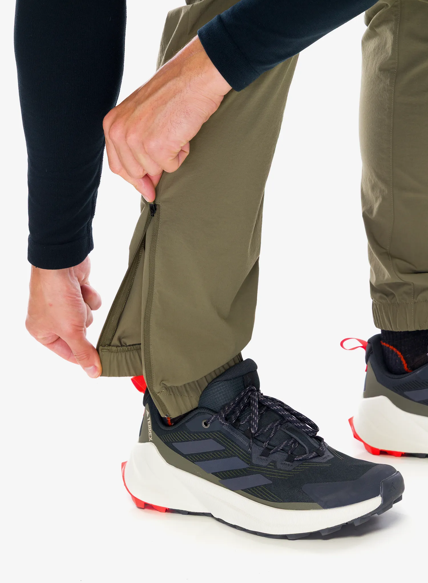 Ult Wear カーキ Штани adidas TERREX Utilitas Zip Off Pants - olive strata | 8a.ua