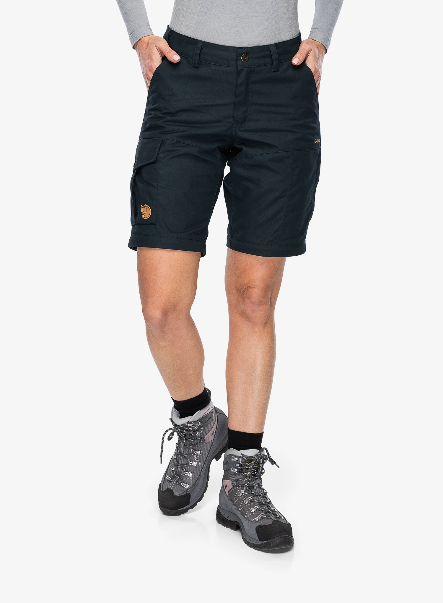 Штани жіночі Fjallraven Karla Pro Zip-off Trousers - dark navy