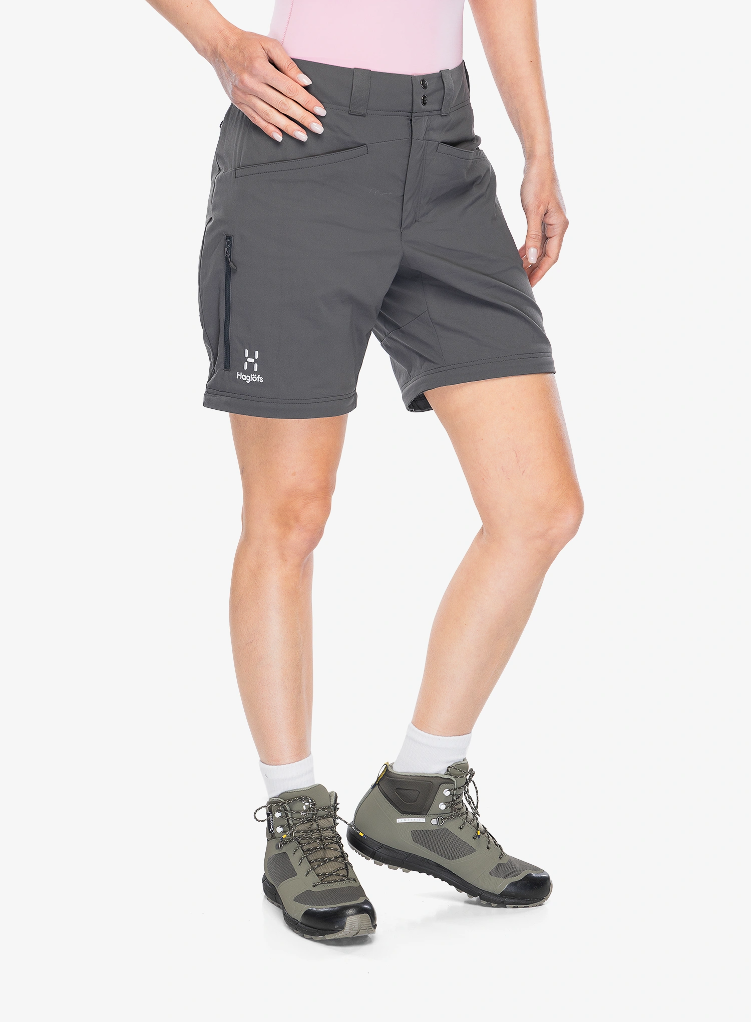 Штани жіночі Haglofs Lite Standard Zip-Off Pant - magnetite