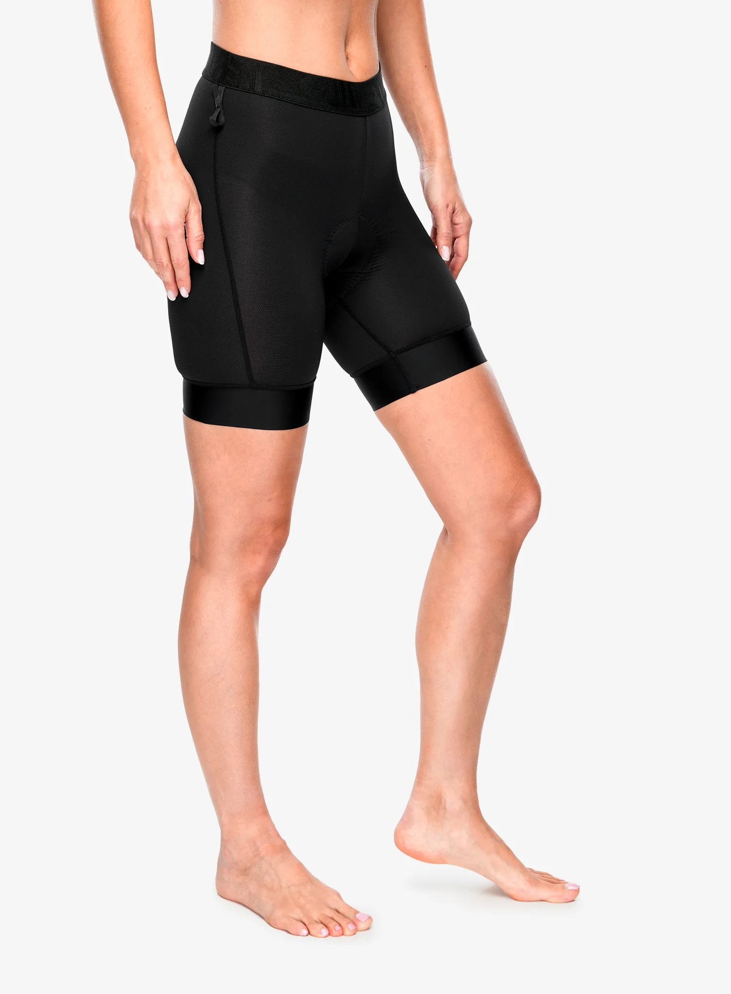 Штани жіночі Leatt MTB Trail 3.0 Liner - ghost black