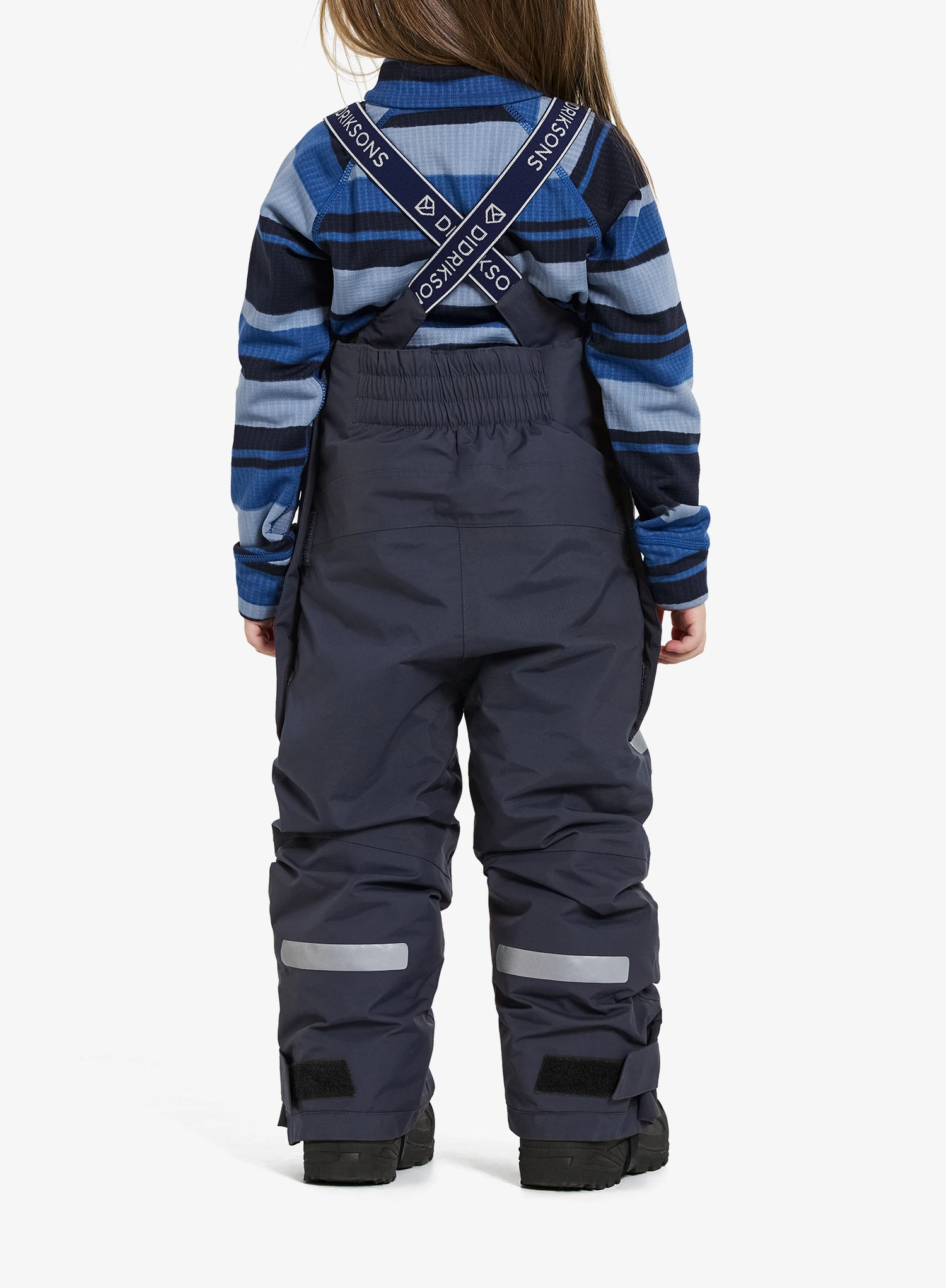 Штани для дітей Didriksons Bjarven Bib Pant 2 - navy