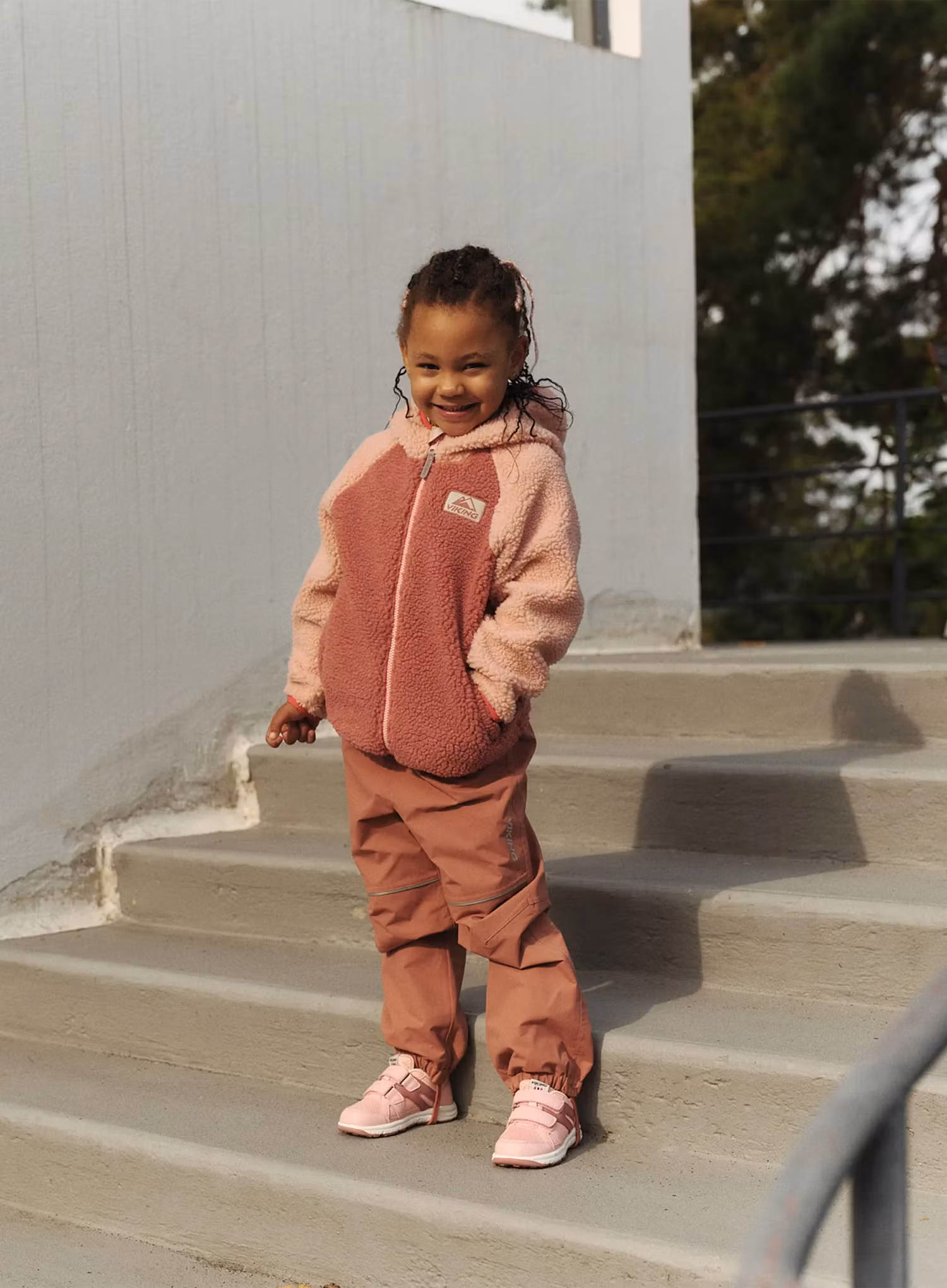 Штани дівчачі Viking Play Pants Spring Waterproof - pink