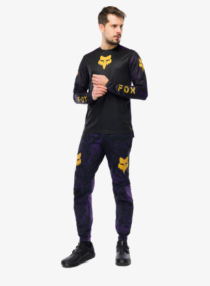 Велоштани Fox Ranger Pant Image Print - plum