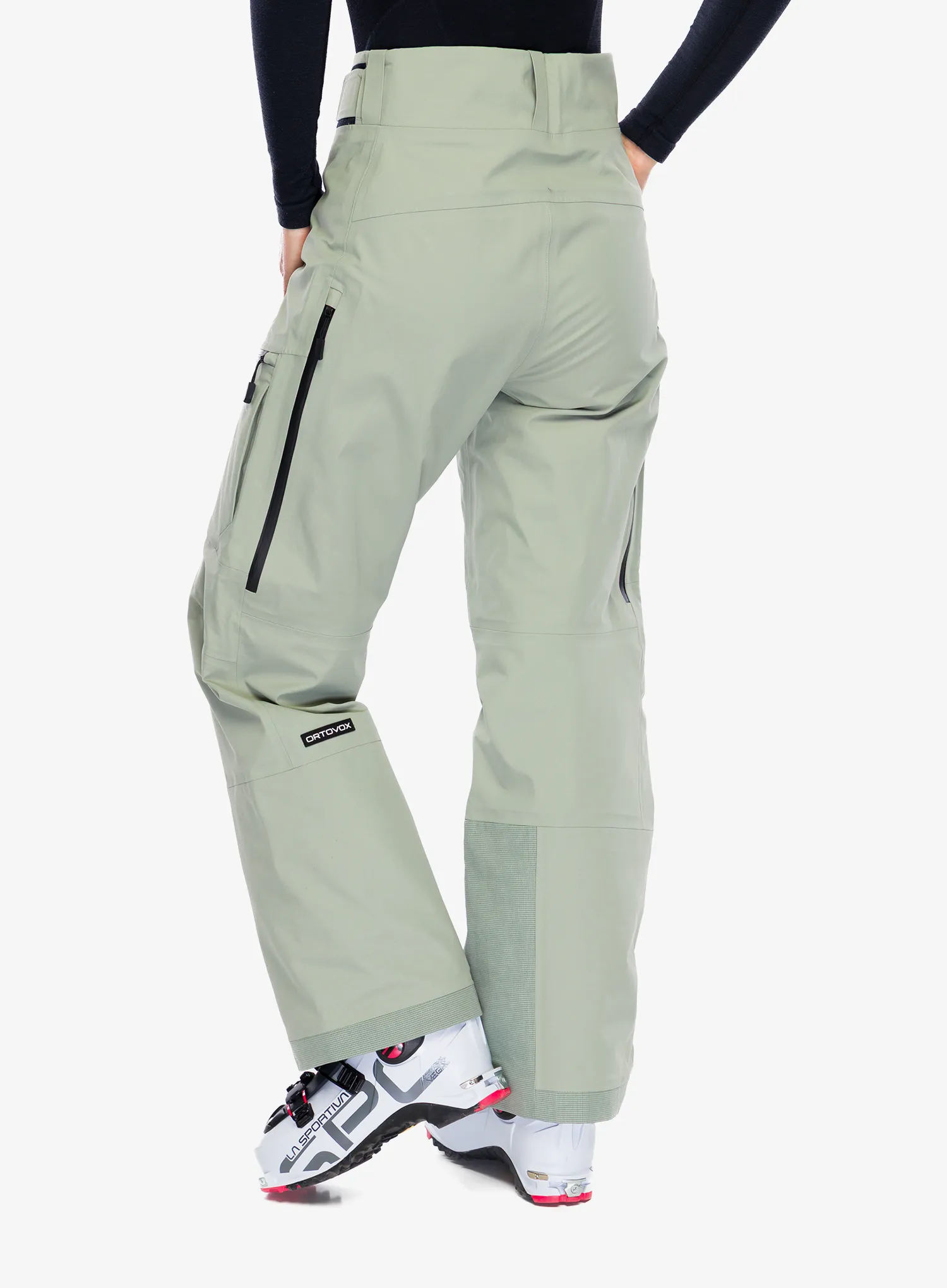 Штани лижні жіночі Ortovox Ravine Free 3L Pants - green sage