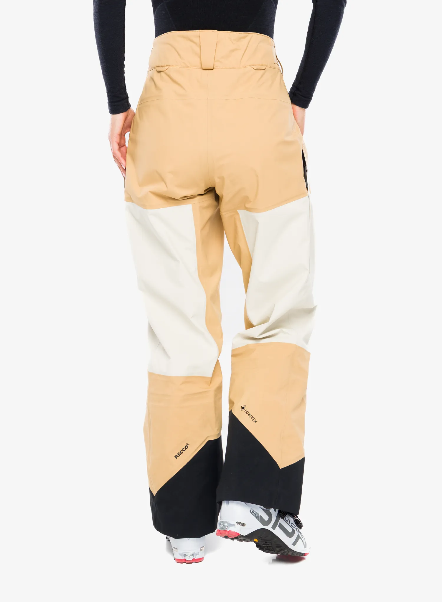 Штани лижні жіночі Peak Performance Gravity GORE-TEX 3L Pants - sierra sand/sand fog