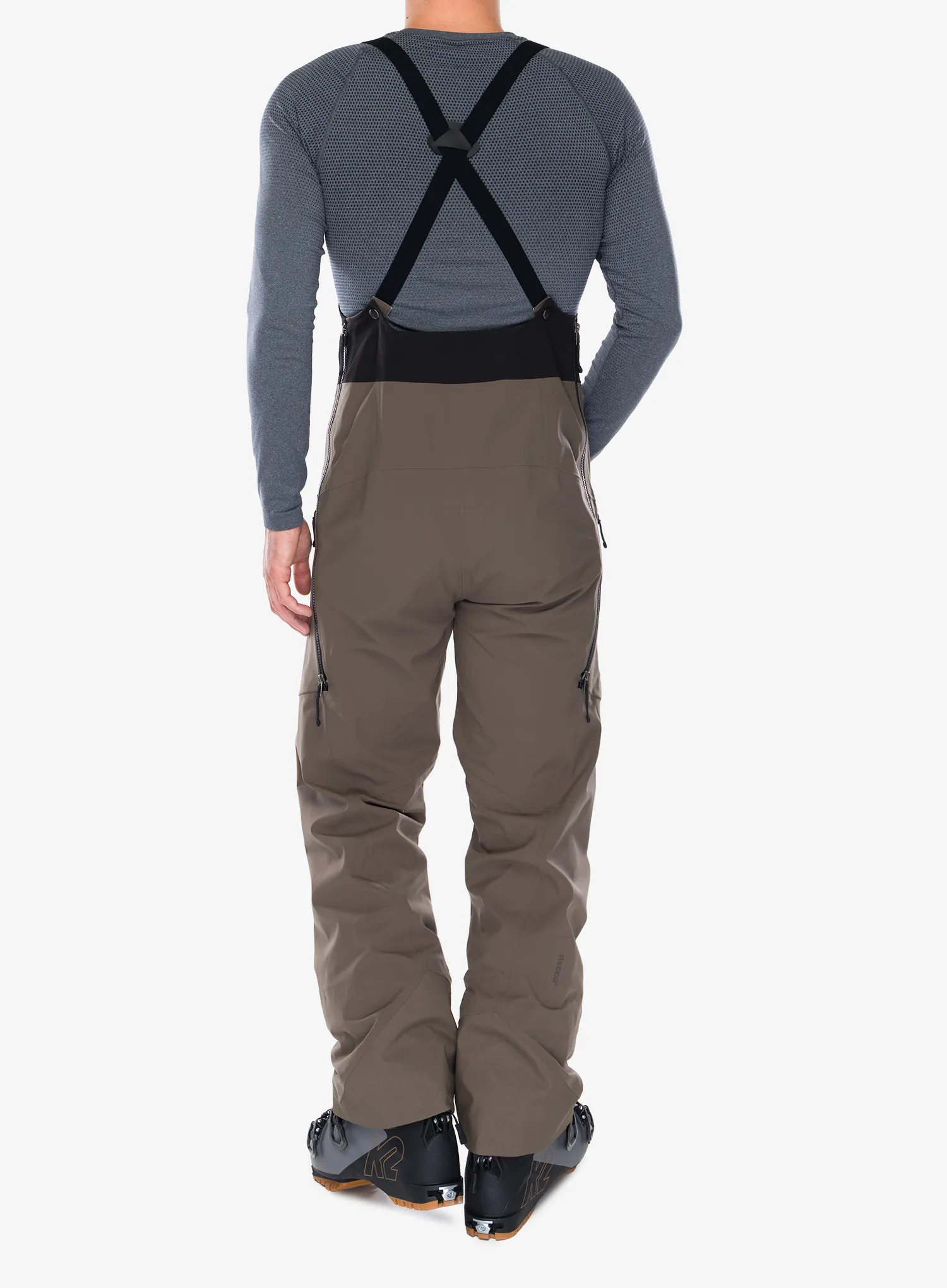 Штани лижні Patagonia Snowdrifter Bibs - marlow brown