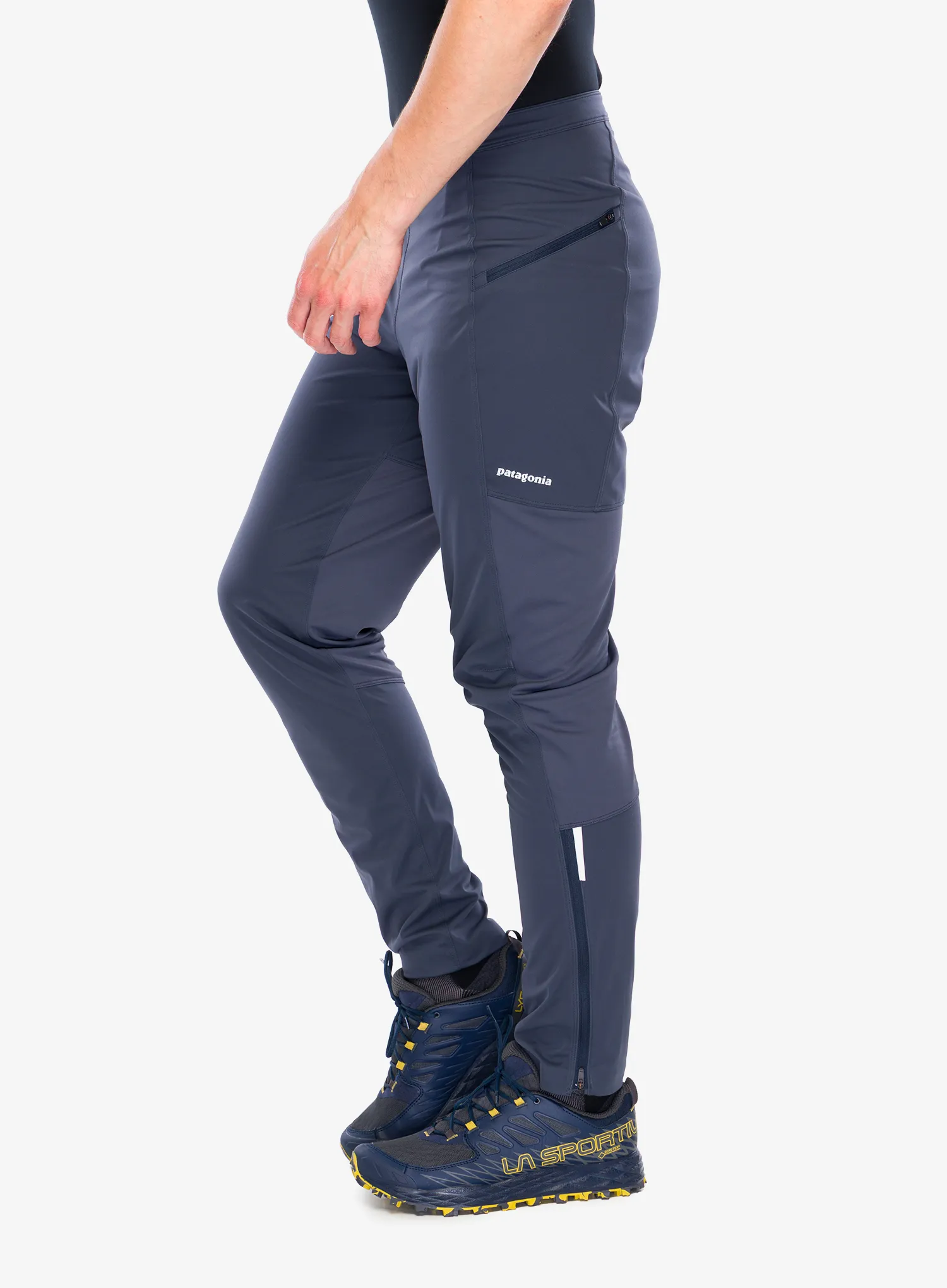 Штани Patagonia Wind Shield Pants - smolder blue