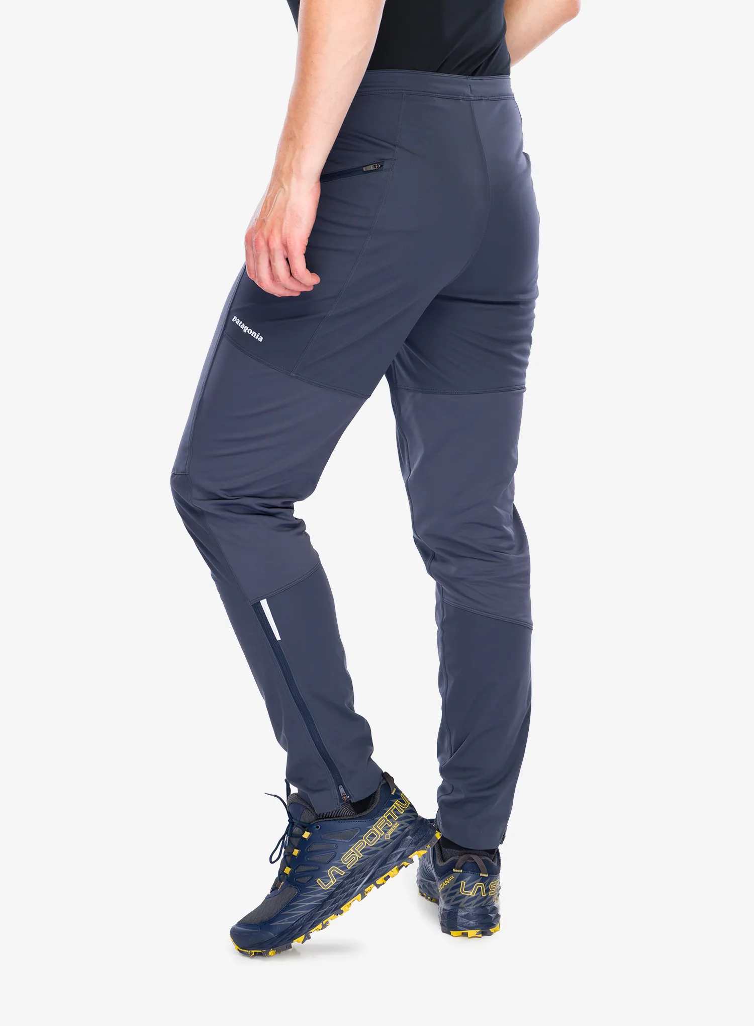 Штани Patagonia Wind Shield Pants - smolder blue
