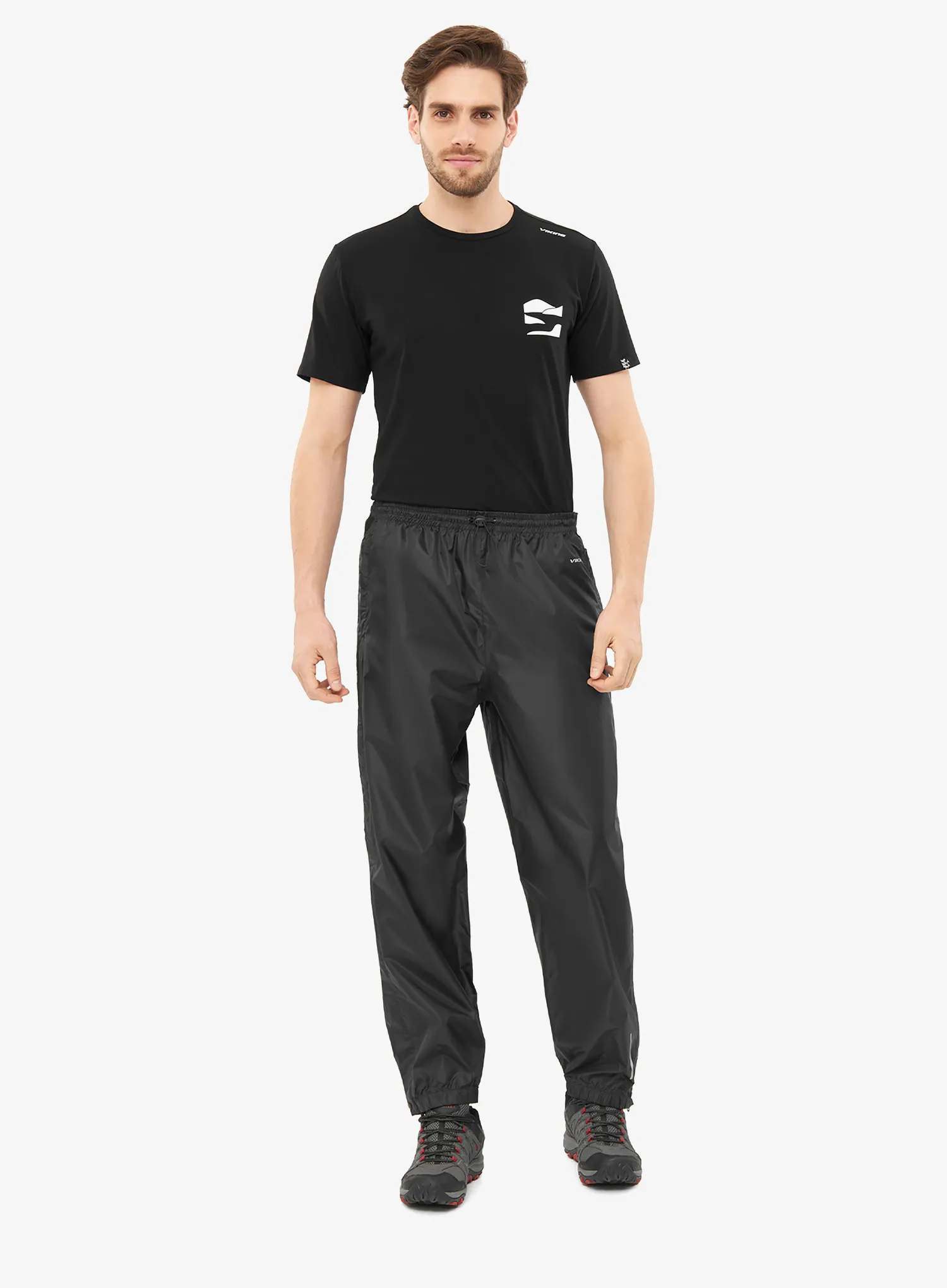 Штани водонепроникні Viking Rainier Full Zip - black