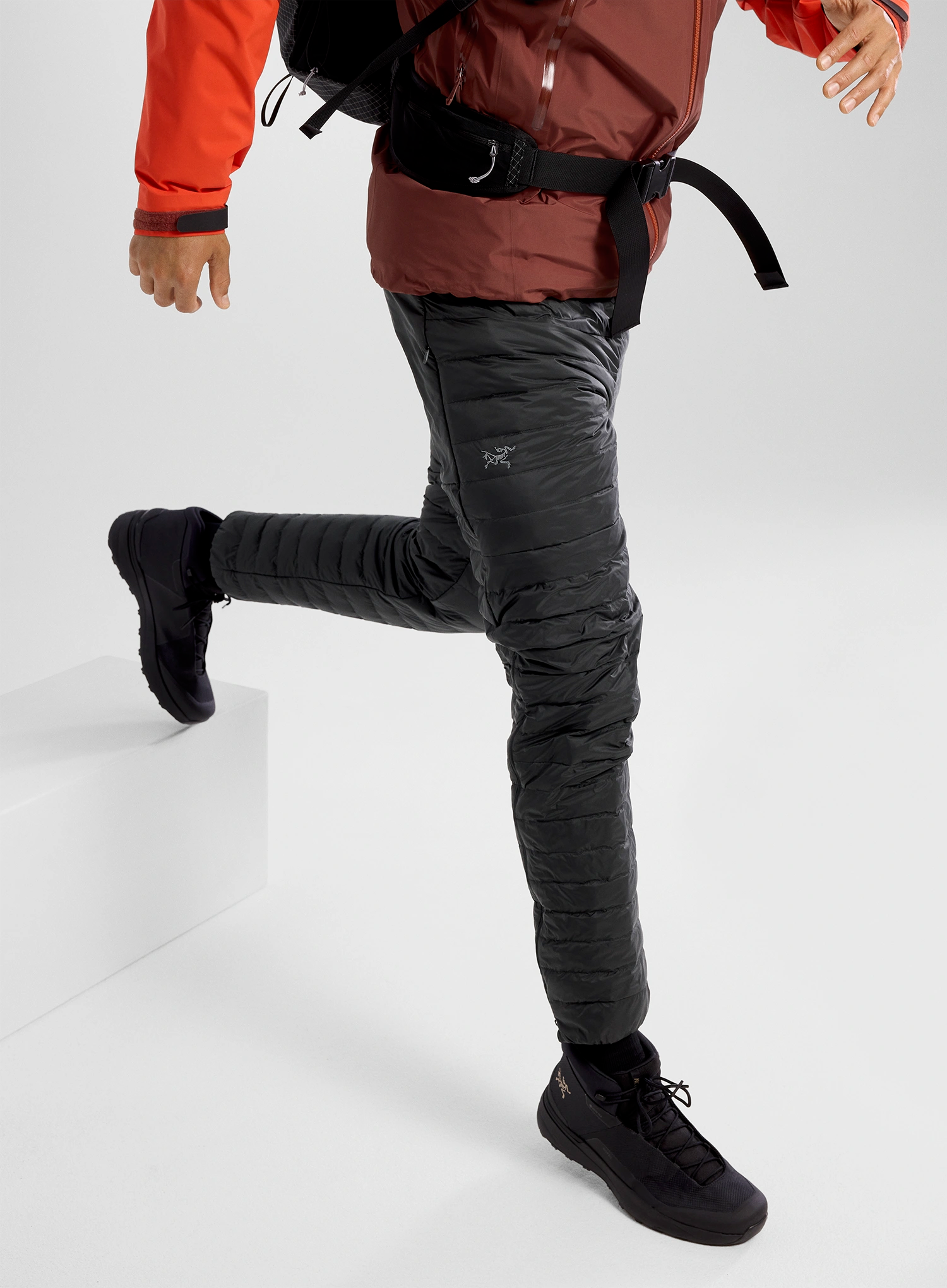 Штани пухові Arcteryx Cerium Pant - black