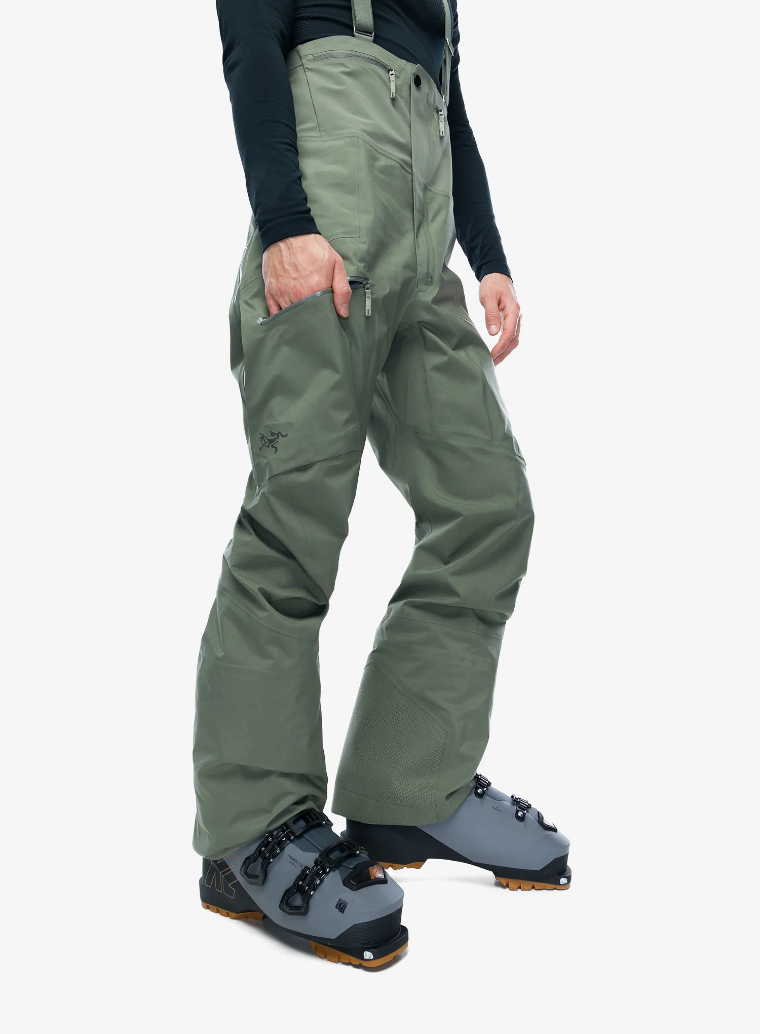 Штани водонепроникні Arcteryx Rush Bib - forage