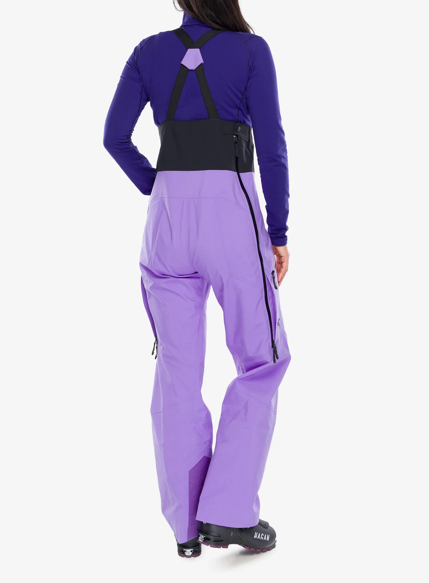 Штани GORE-TEX жіночі Arcteryx Rush Bib Pant - aster/black