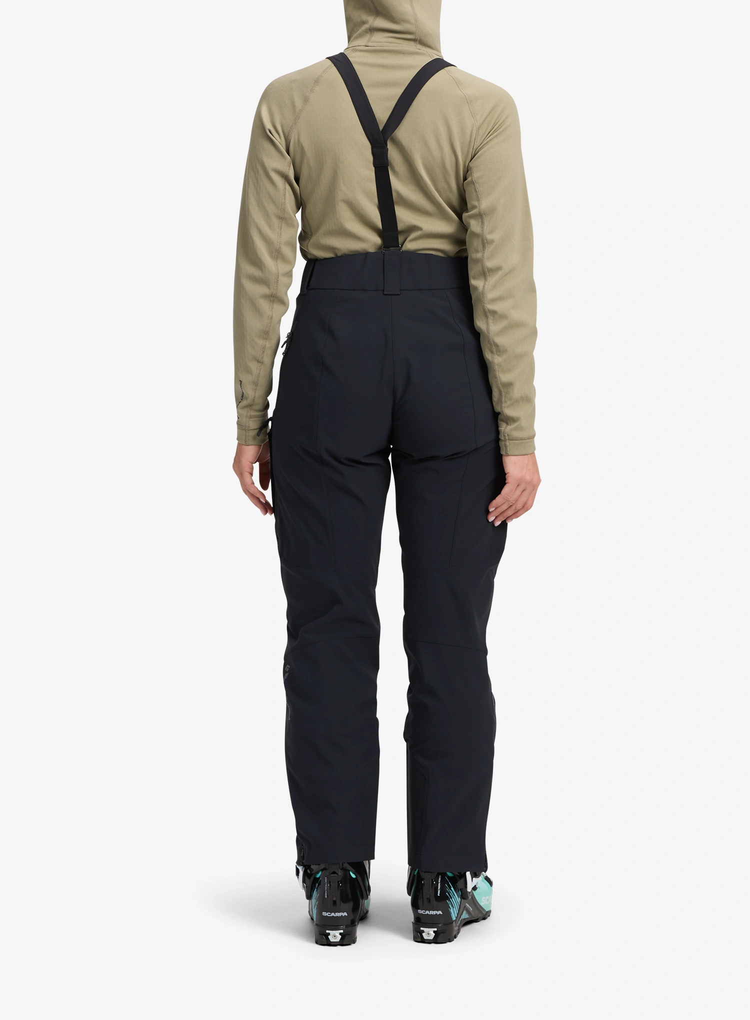Штани softshell жіночі Black Diamond Dawn Patrol Pants - black/black