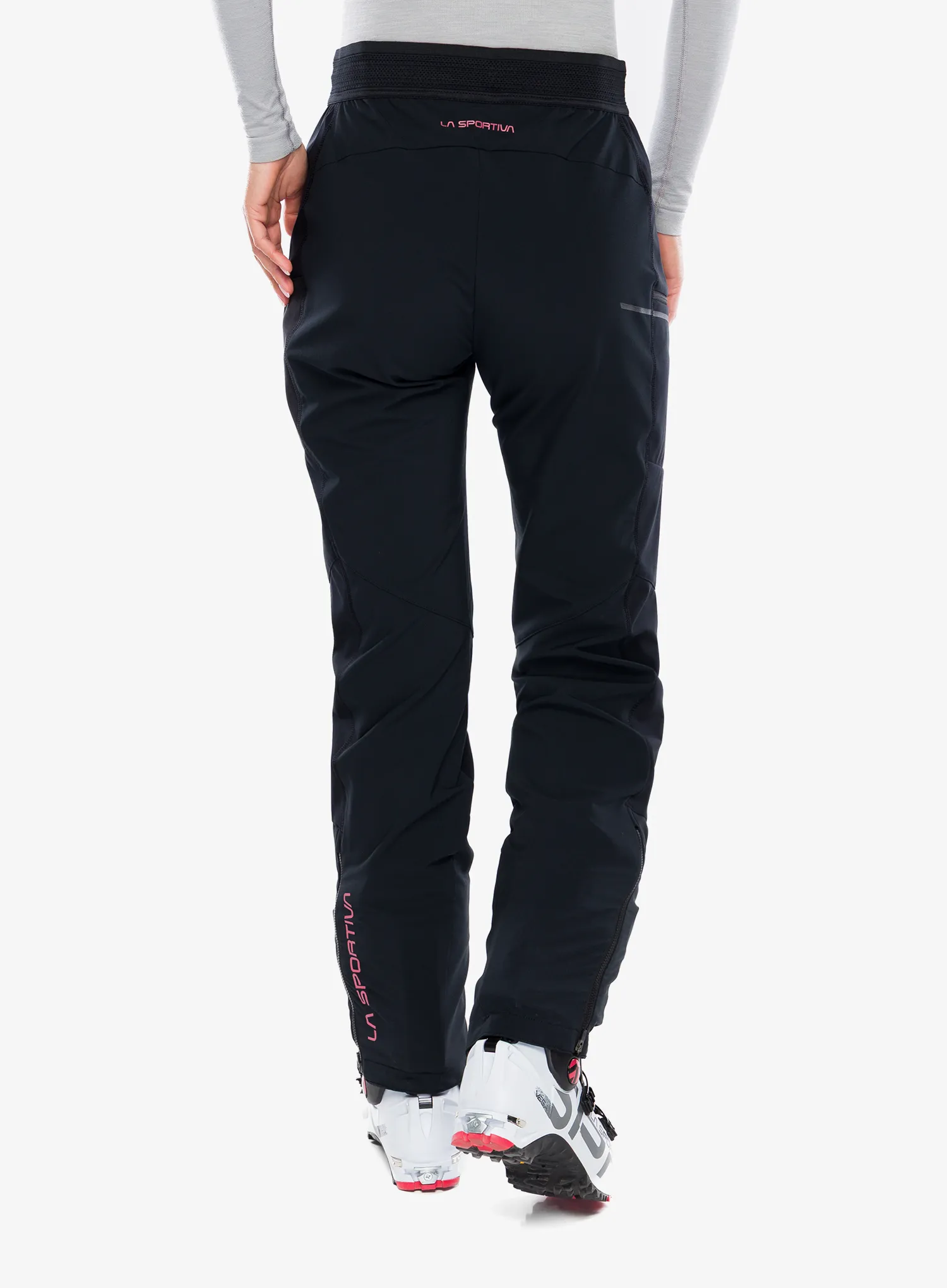 Штани softshell жіночі La Sportiva Ikarus Pant - black/rosebay