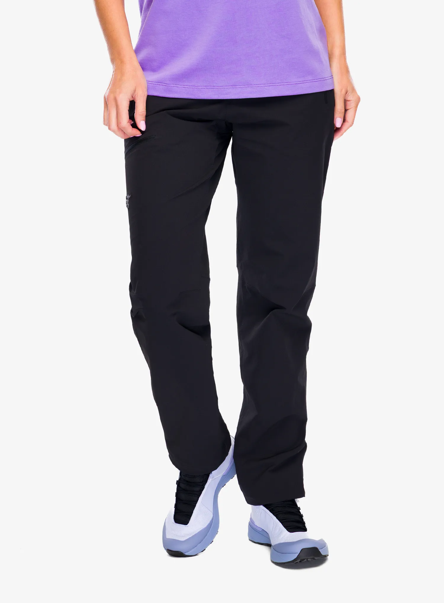 Штани softshell жіночі Arcteryx Gamma Pant - black/black