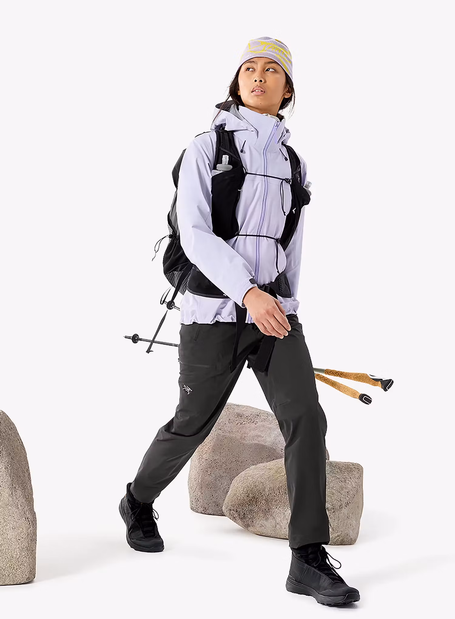 Штани softshell жіночі Arcteryx Gamma Pant - black/black