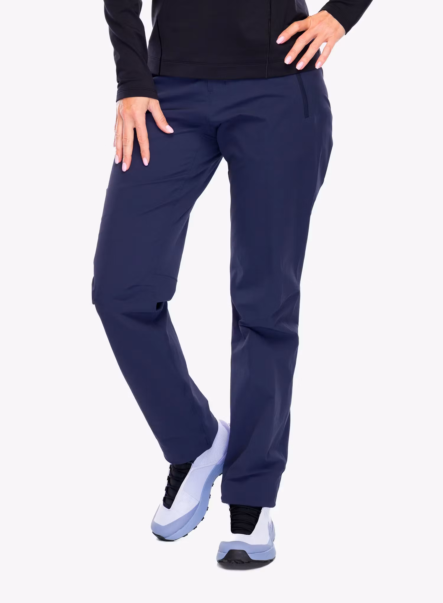 Штани softshell жіночі Arcteryx Gamma Pant - black sapphire/sapphire
