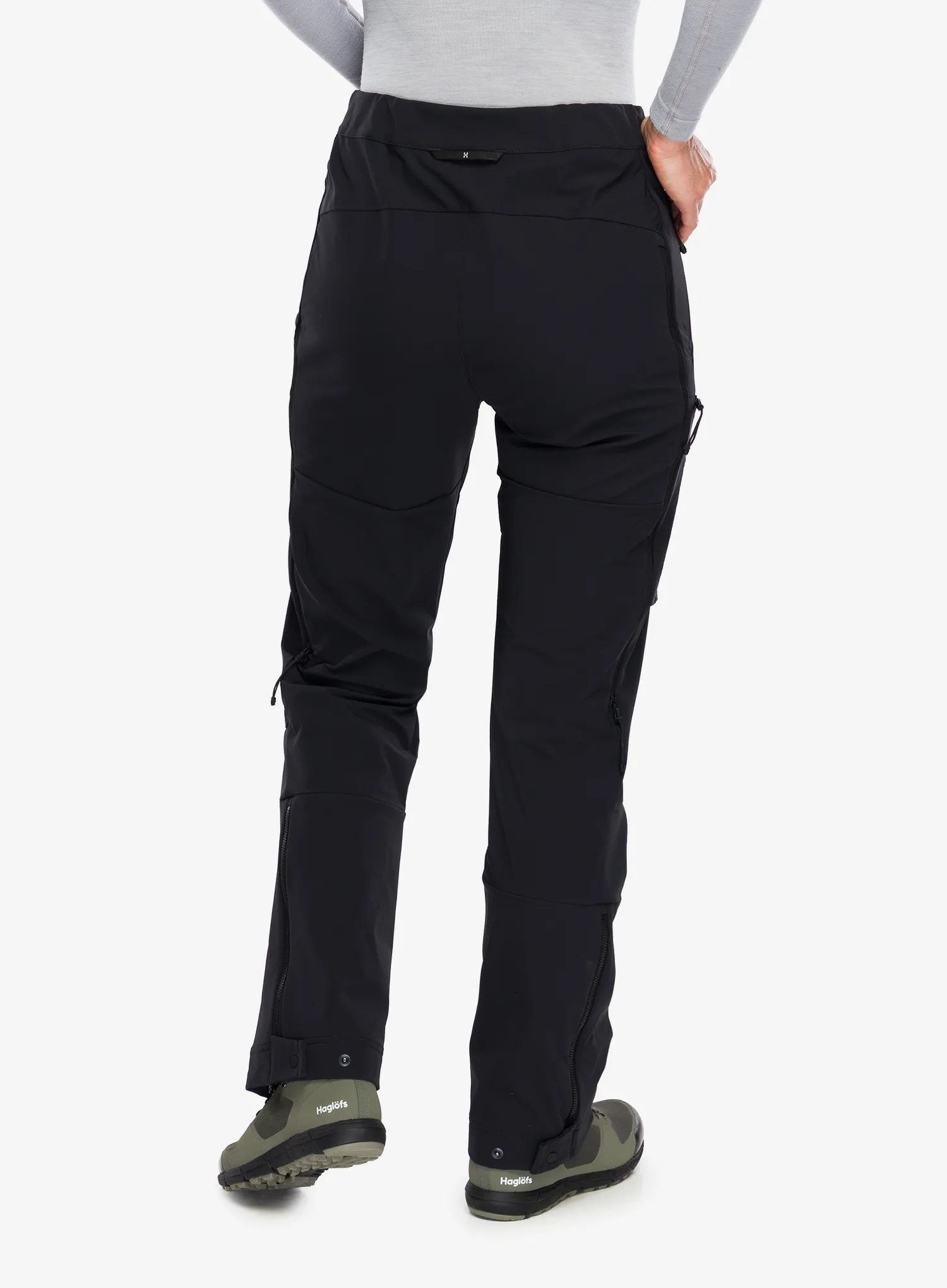 Штани softshell жіночі Haglofs ROC Sight Softshell II Pant - true black