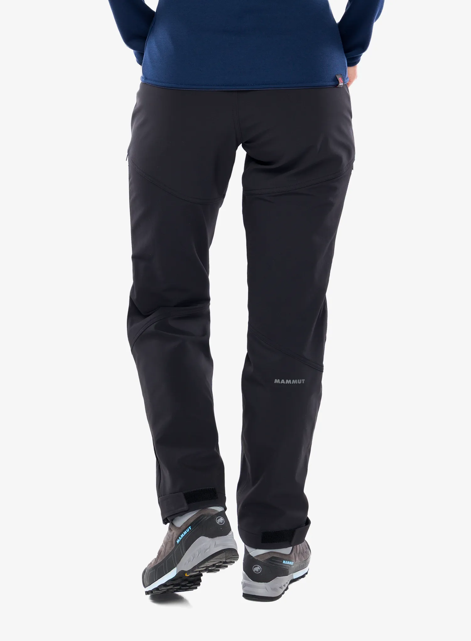 Штани softshell жіночі Mammut Zinal Guide SO Hybrid Pants - black/black