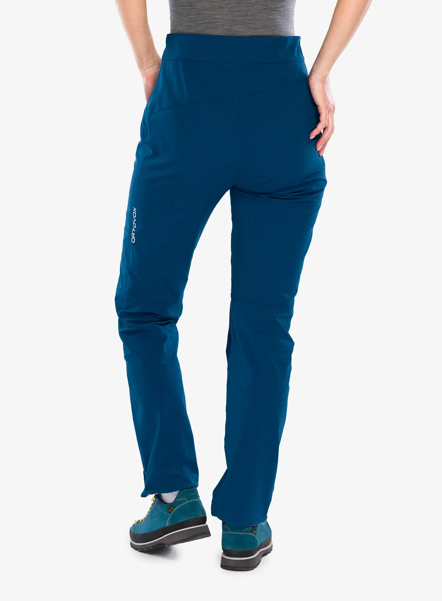Штани softshell жіночі Ortovox Brenta Pants - petrol blue