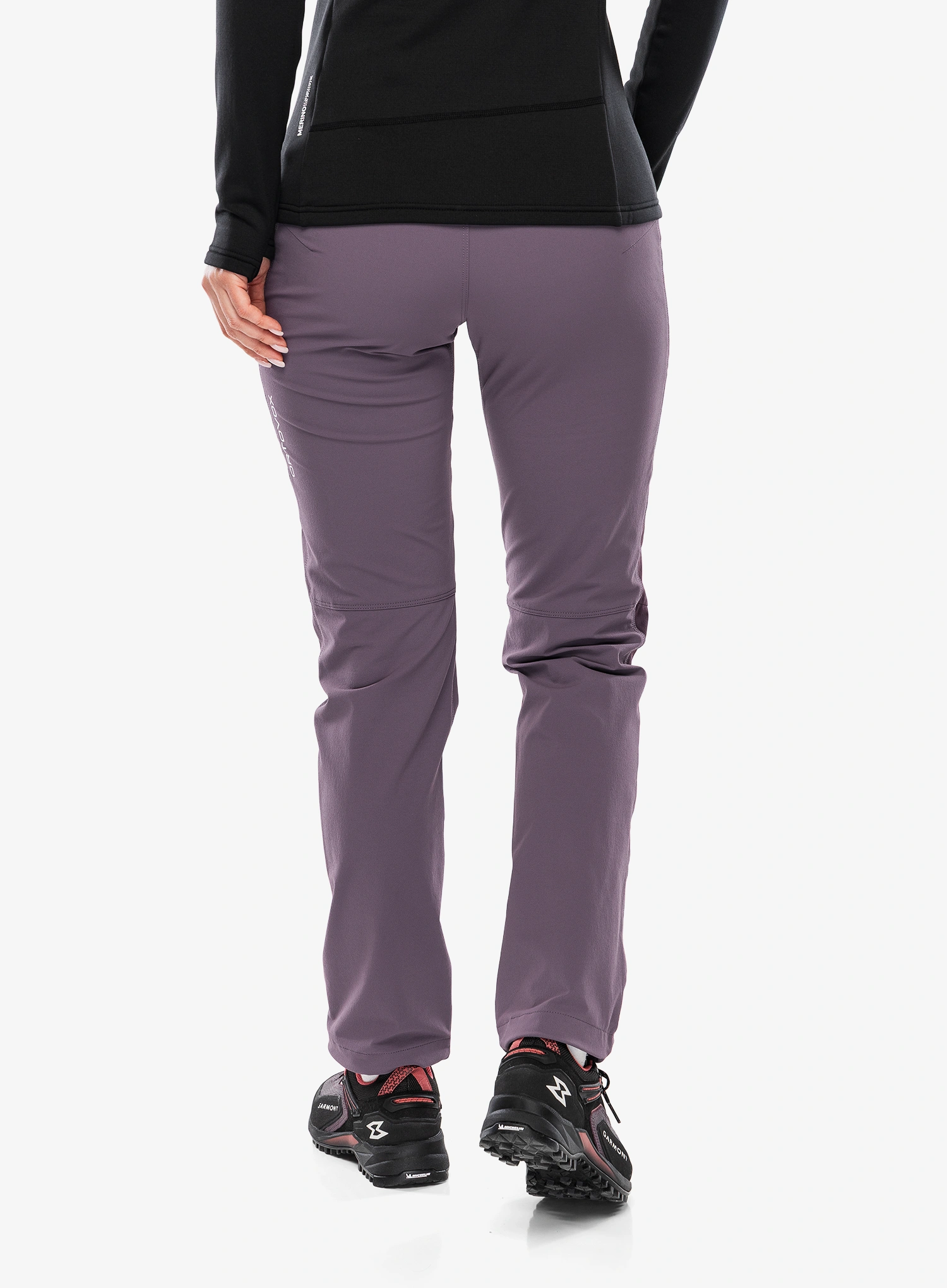 Штани softshell жіночі Ortovox Brenta Pants - wild berry