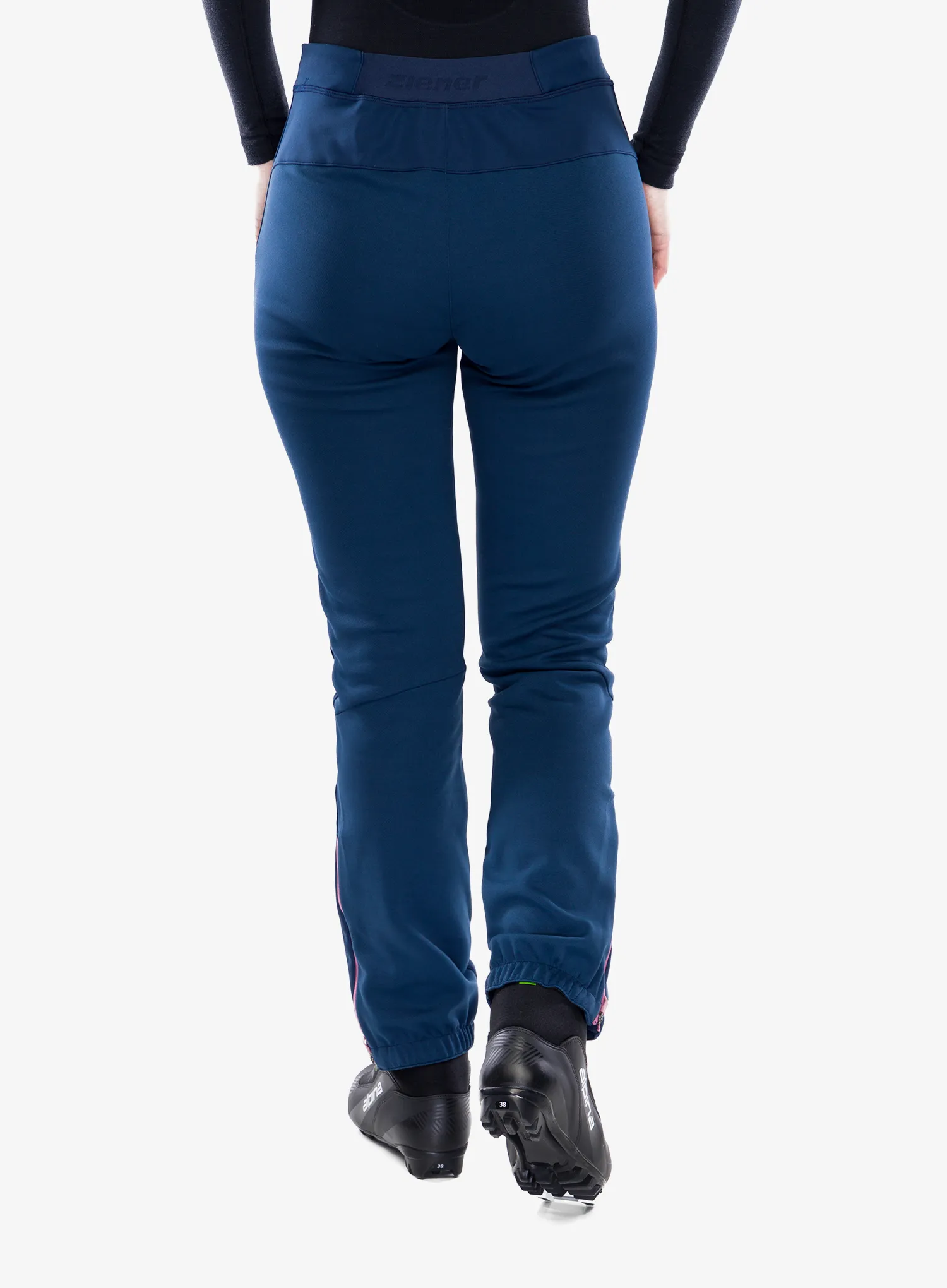 Штани softshell жіночі Ziener Nabelle - dark navy/rose blossom