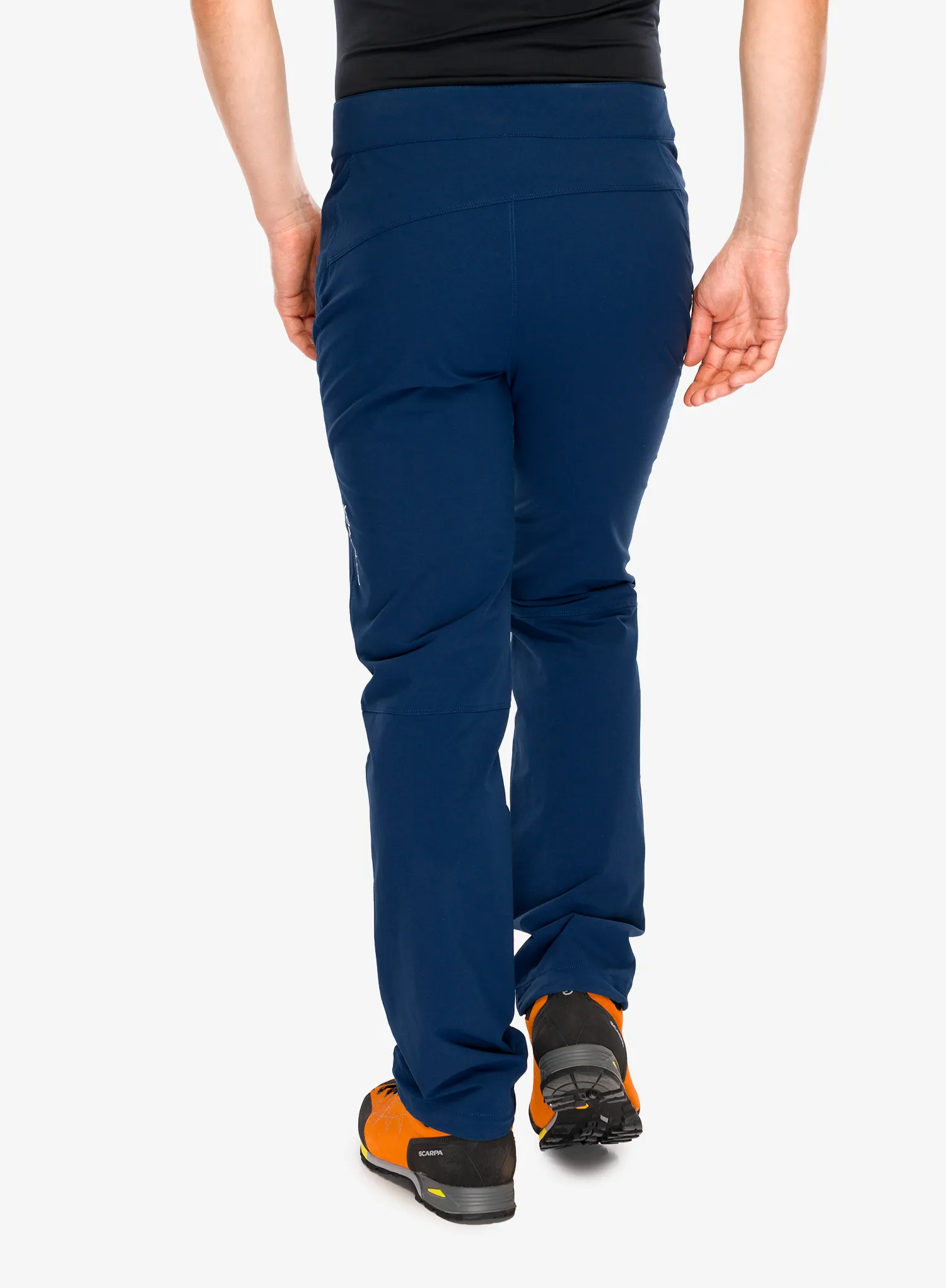 Штани softshell Ortovox Brenta Pants - deep ocean/deep ocean