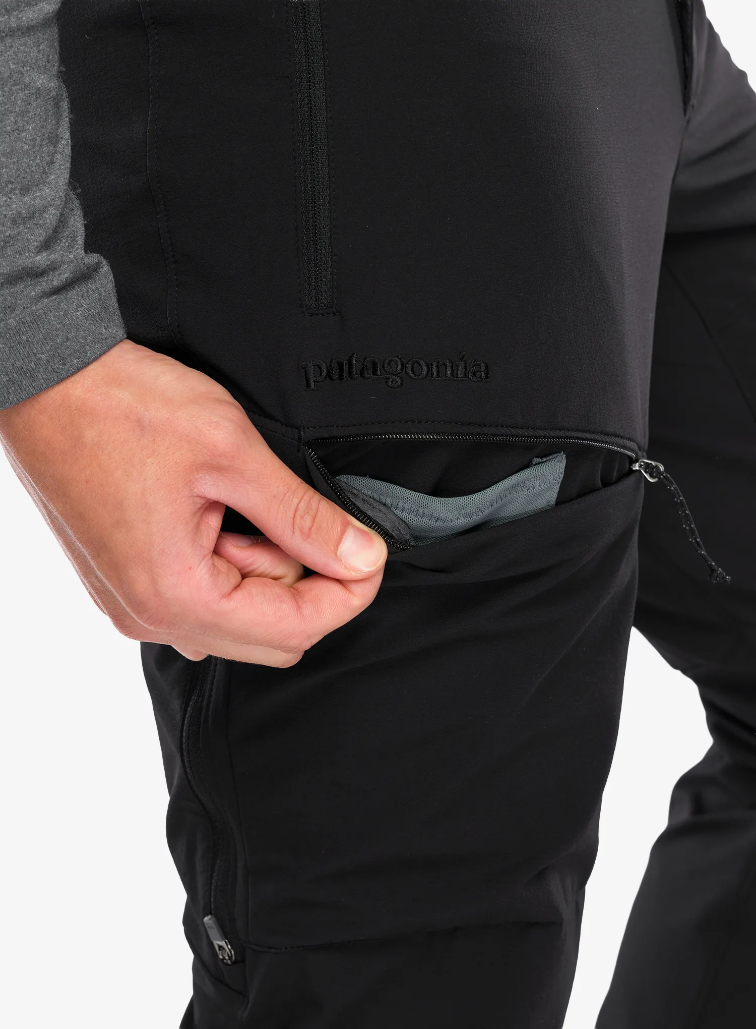 Штани softshell Patagonia Alpine Guide Pants - black