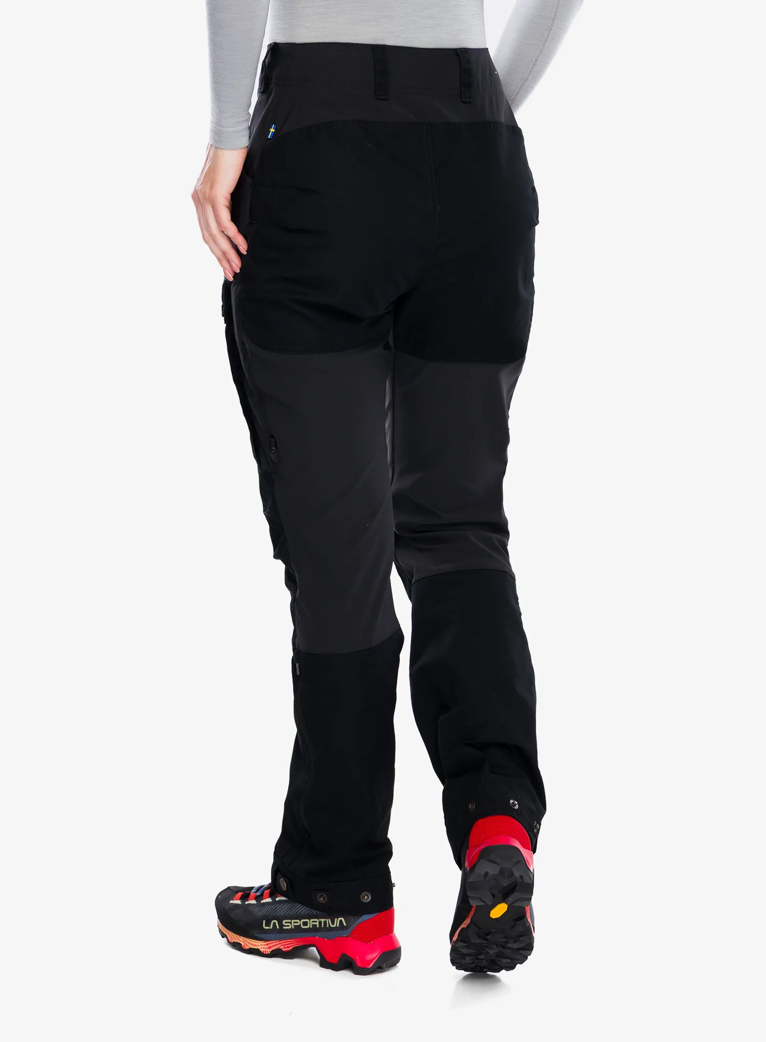 Штани трекінгові жіночі Fjallraven Keb Trousers Curved - black