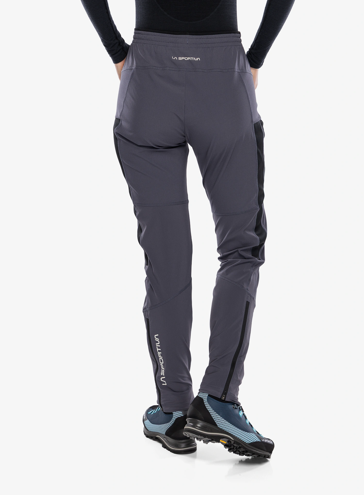 Штани трекінгові жіночі La Sportiva Aequilibrium Speed Tights - onyx/chalk