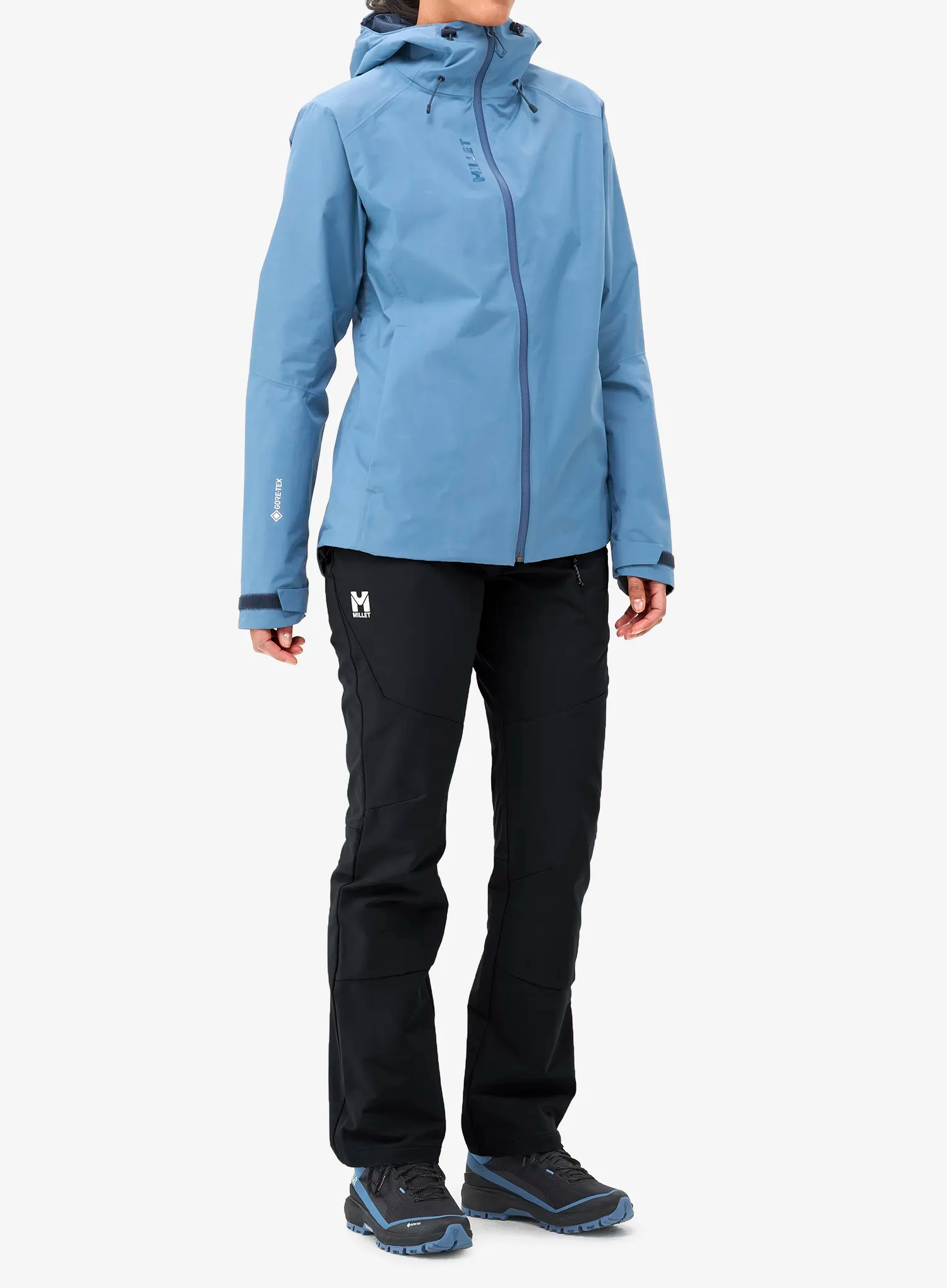 Штани трекінгові жіночі Millet All Outdoor Xcs200 - black/noir