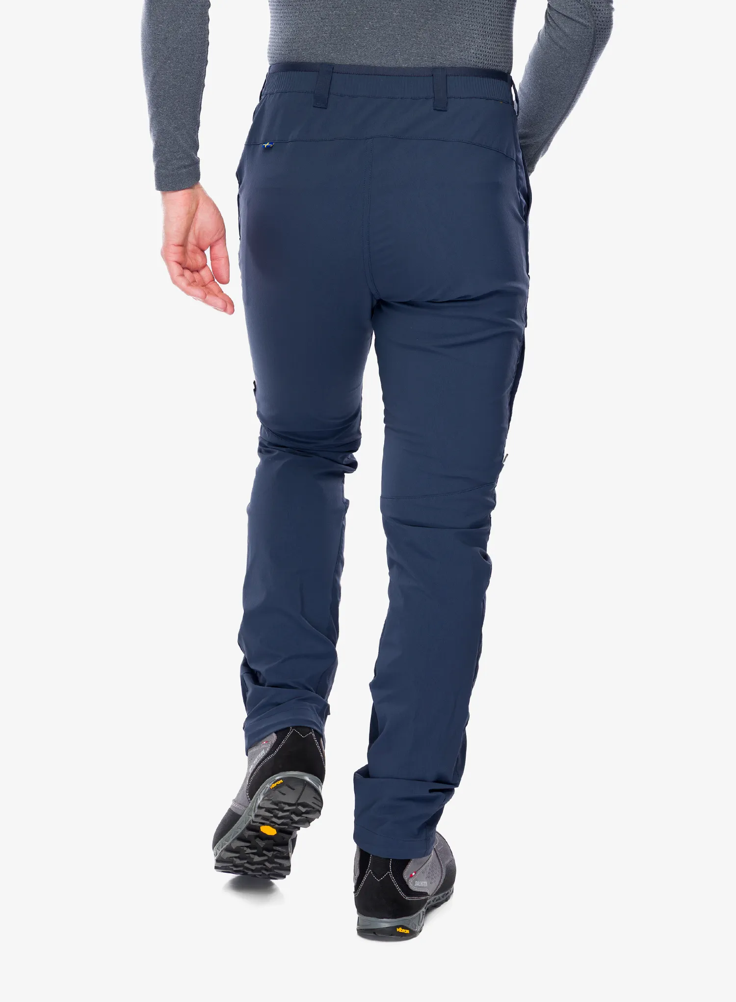 Штани трекінгові Fjallraven Abisko Hybrid Trail Trs - navy