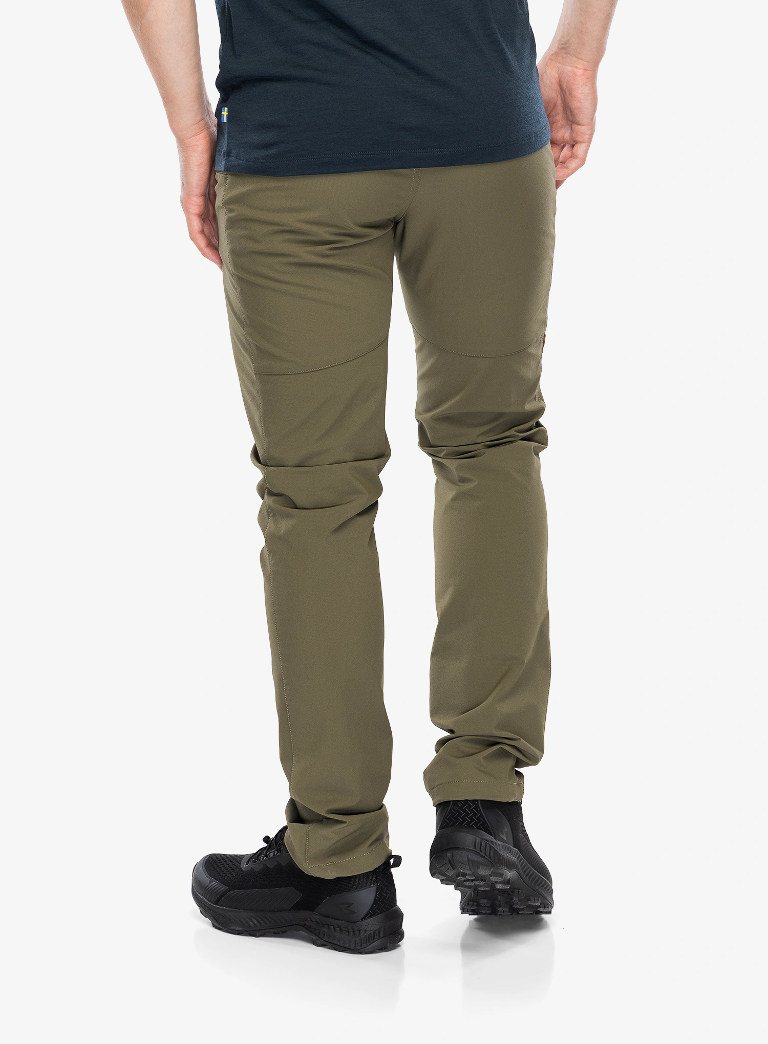 Штани трекінгові Fjallraven Abisko Trail Stretch Trousers - laurel green