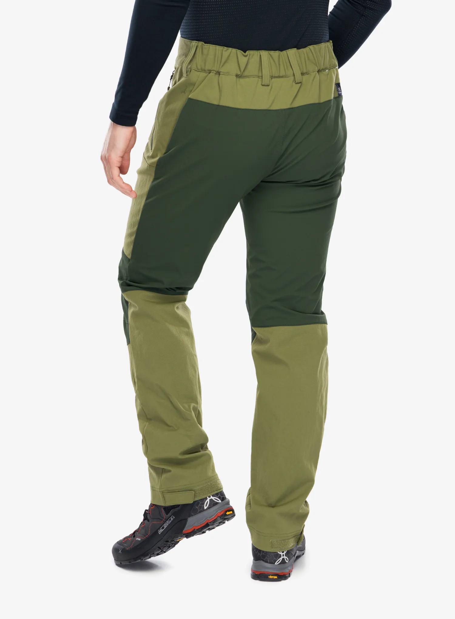 Штани трекінгові Haglofs Mid Standard Pant - olive green/seaweed green