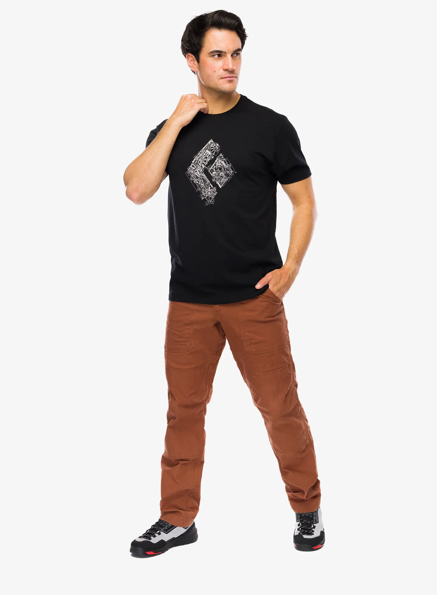 Штани туристичні Black Diamond Dogma Pants - clay