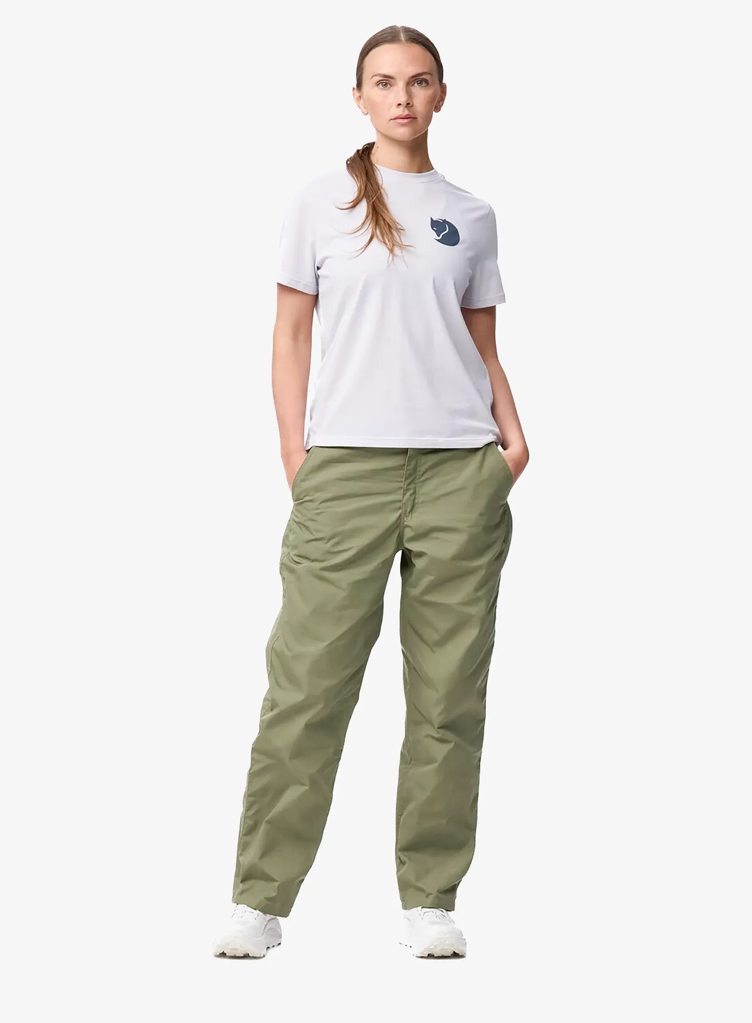 Штани туристичні жіночі Fjallraven Vardag Relaxed Trousers - green