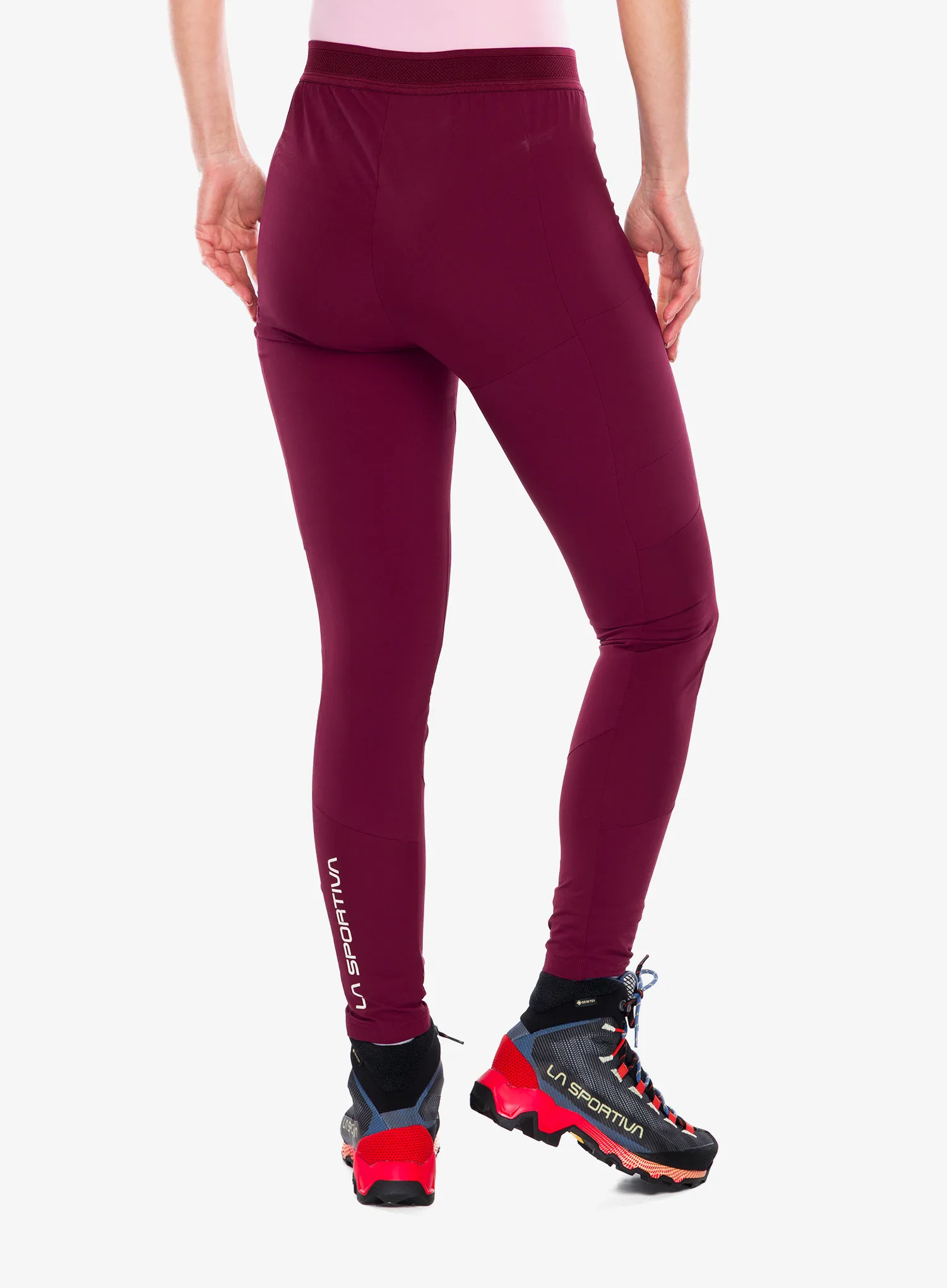 Штани туристичні жіночі La Sportiva Camino Tight Pant - redwood/chalk
