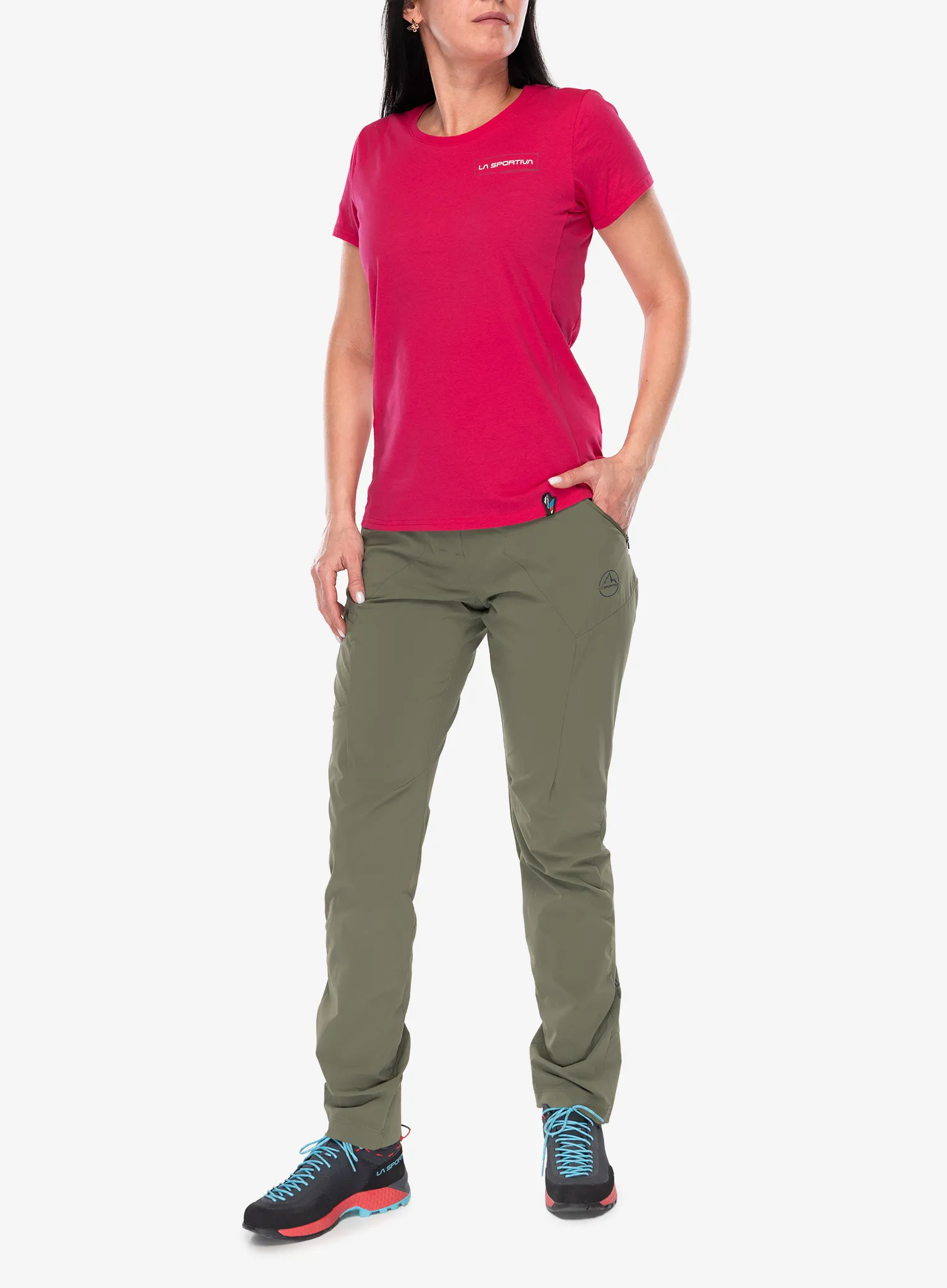 Штани туристичні жіночі La Sportiva Monument Pant - cypress/night sky
