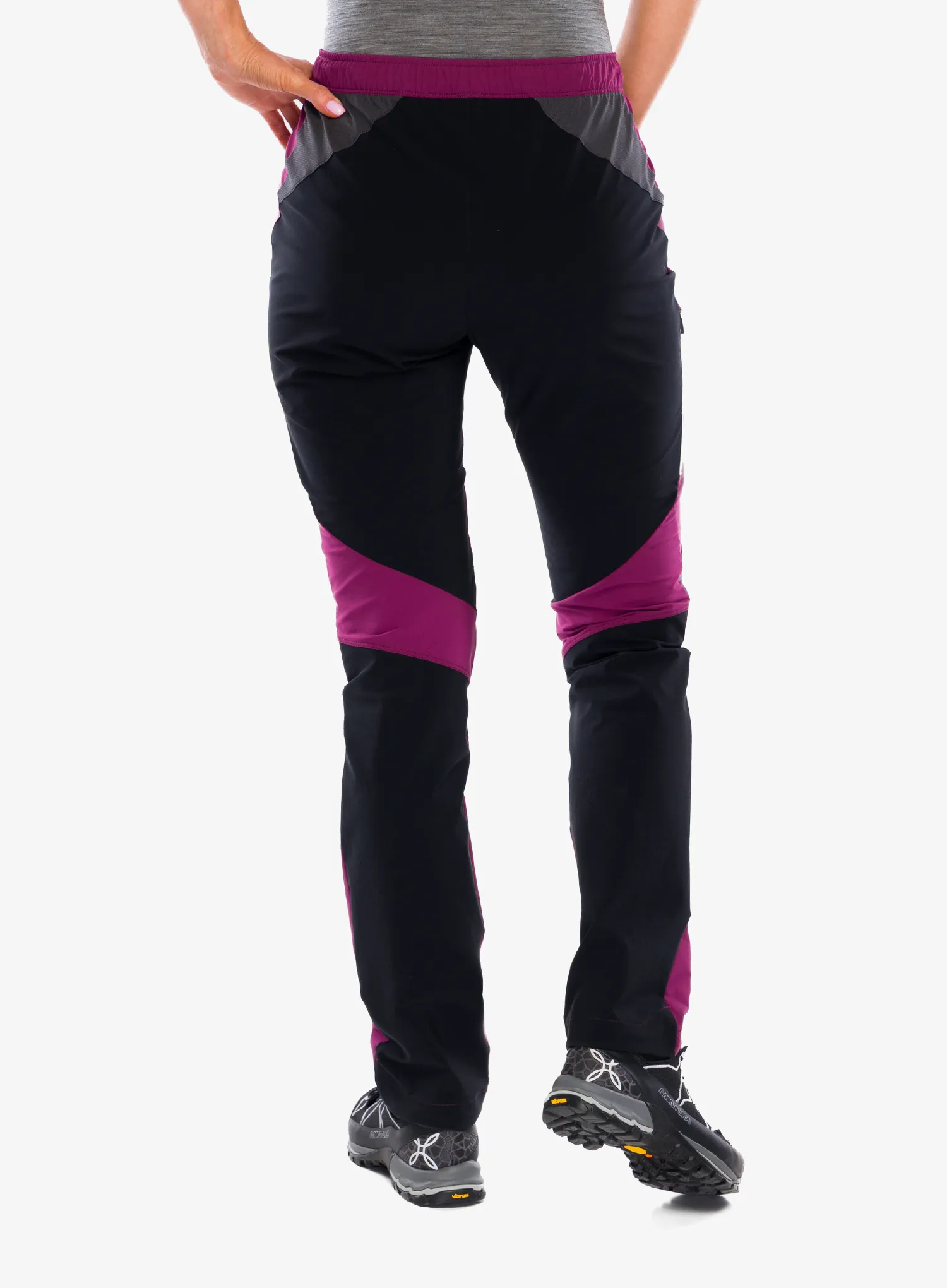 Штани туристичні жіночі Montura Spitze Pants - wine red/light rose